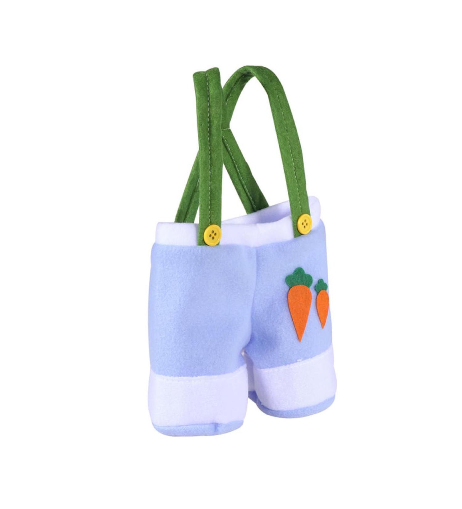 Zerodeko Candy Pants Bag Snack Containers for Kids Easter Biscuit Bag Portable Candy Bag Basket Rabbit 18X15X7CM Blue - Buy Online on GoSupps.com