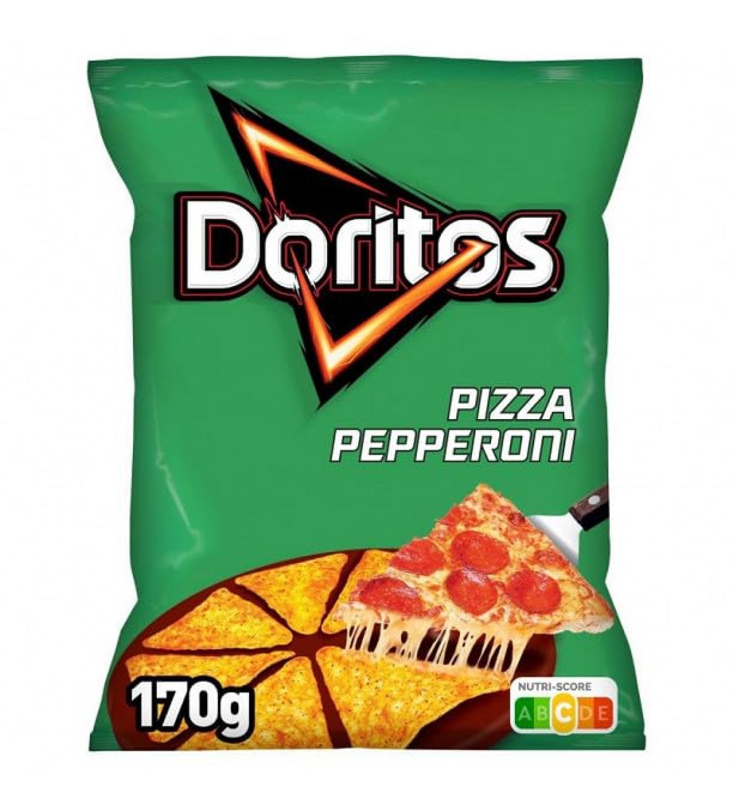 DORITOS | Pepperoni Pizza Flavor 170G | Pack of (4) | Free Shipping