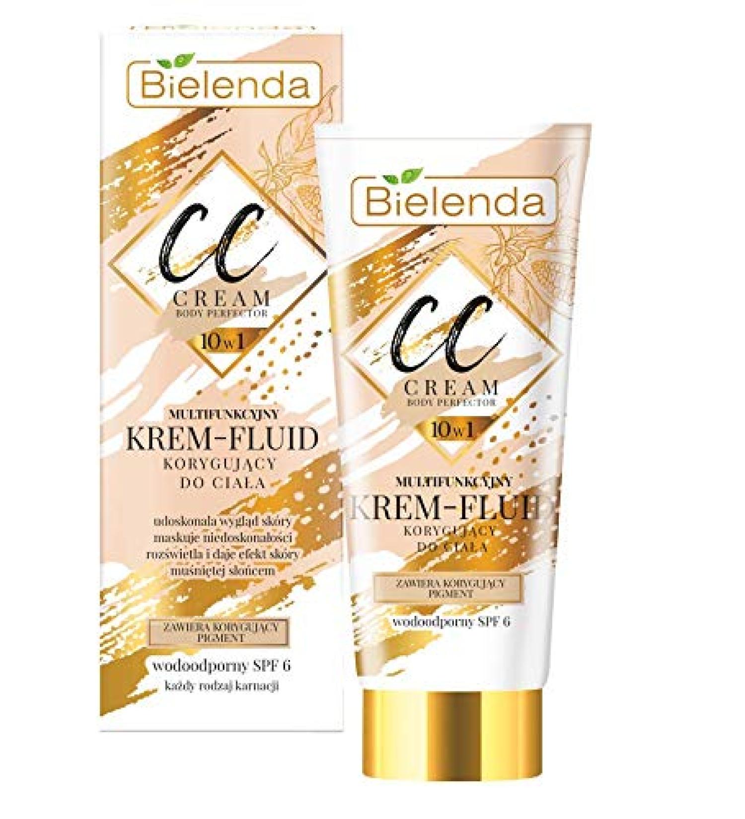 Bielenda CC 10in1 Multifunctional Cream - Body Perfector Fluid Waterproof SPF6 175ml