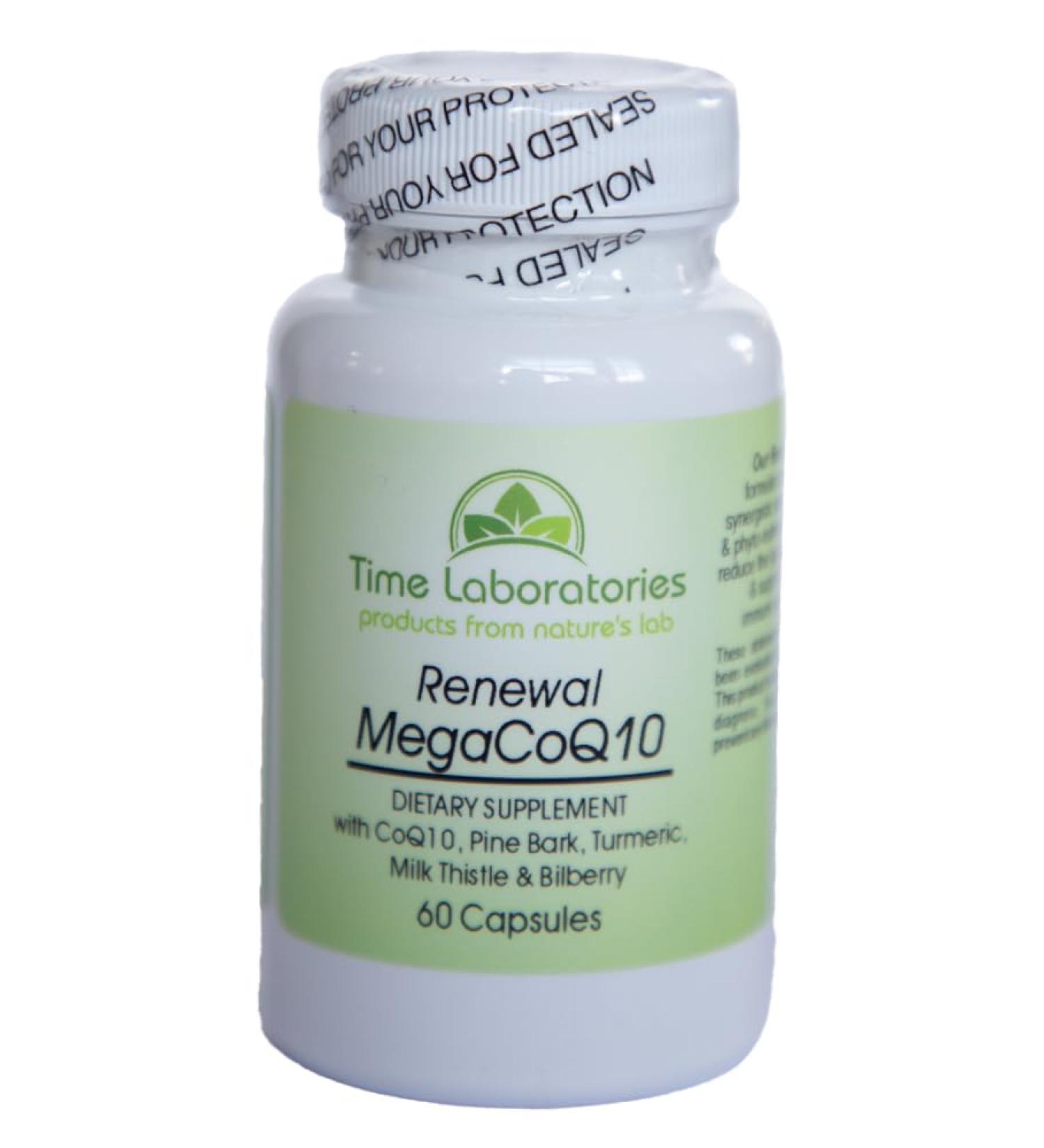 Time Laboratories Renewal MegaCoQ10 Capsules (60)
