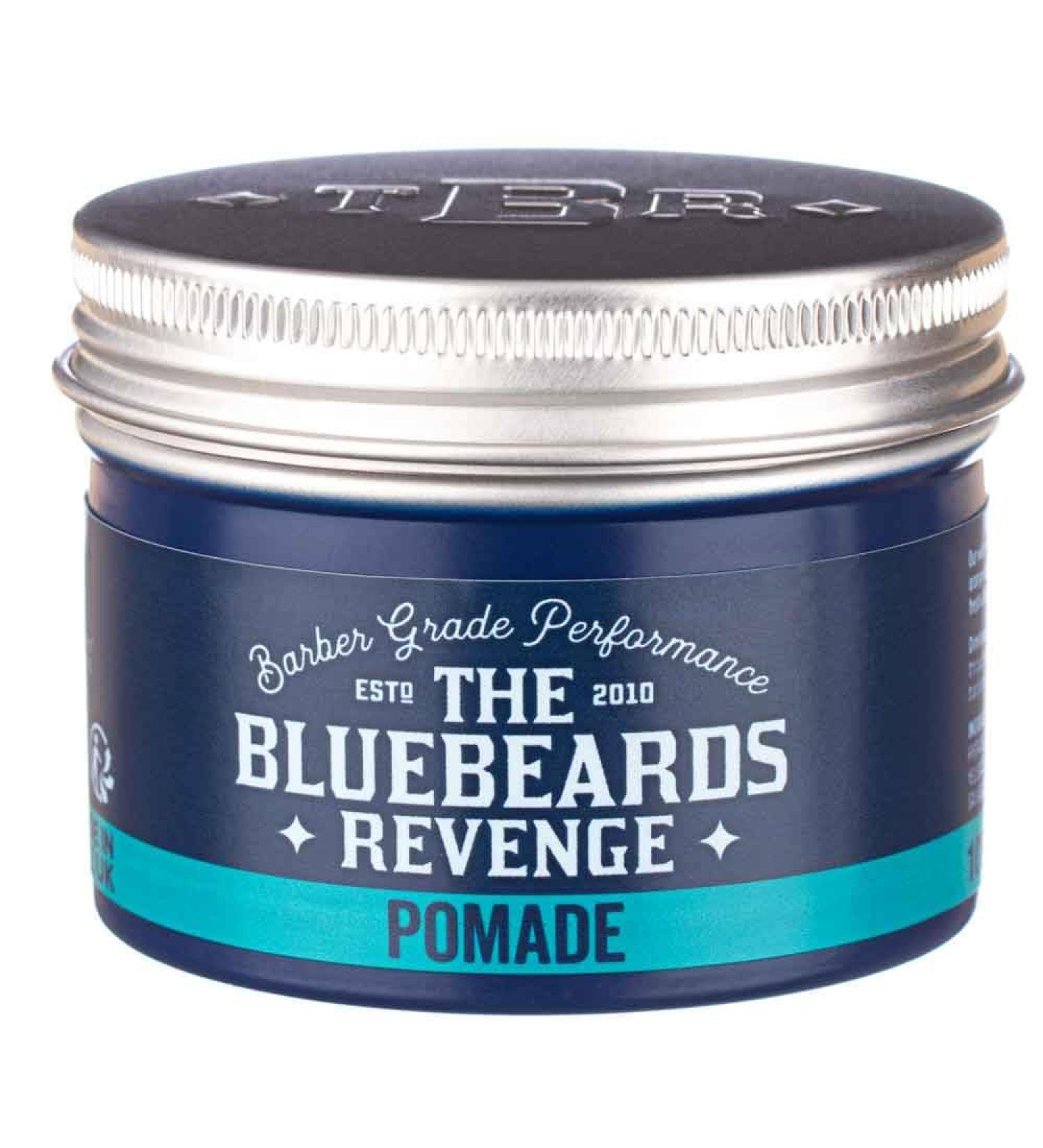 The Bluebeards Revenge Water Based Pomade for Men - Strong Hold & High Shine Finish - 150ml - Buy Online on GoSupps.com