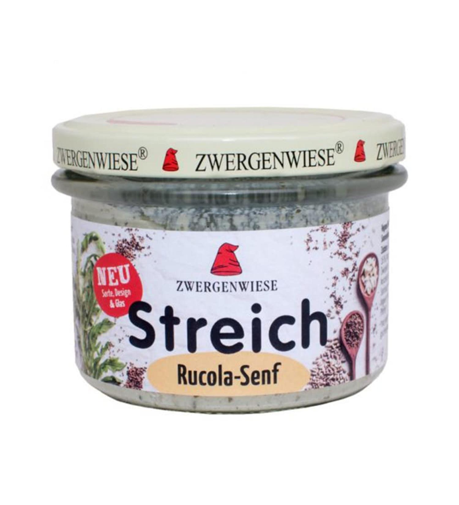 Zwergenwiese Organic Gluten-Free Sunflower Paste with Arugula 180g - Zwergenwiese