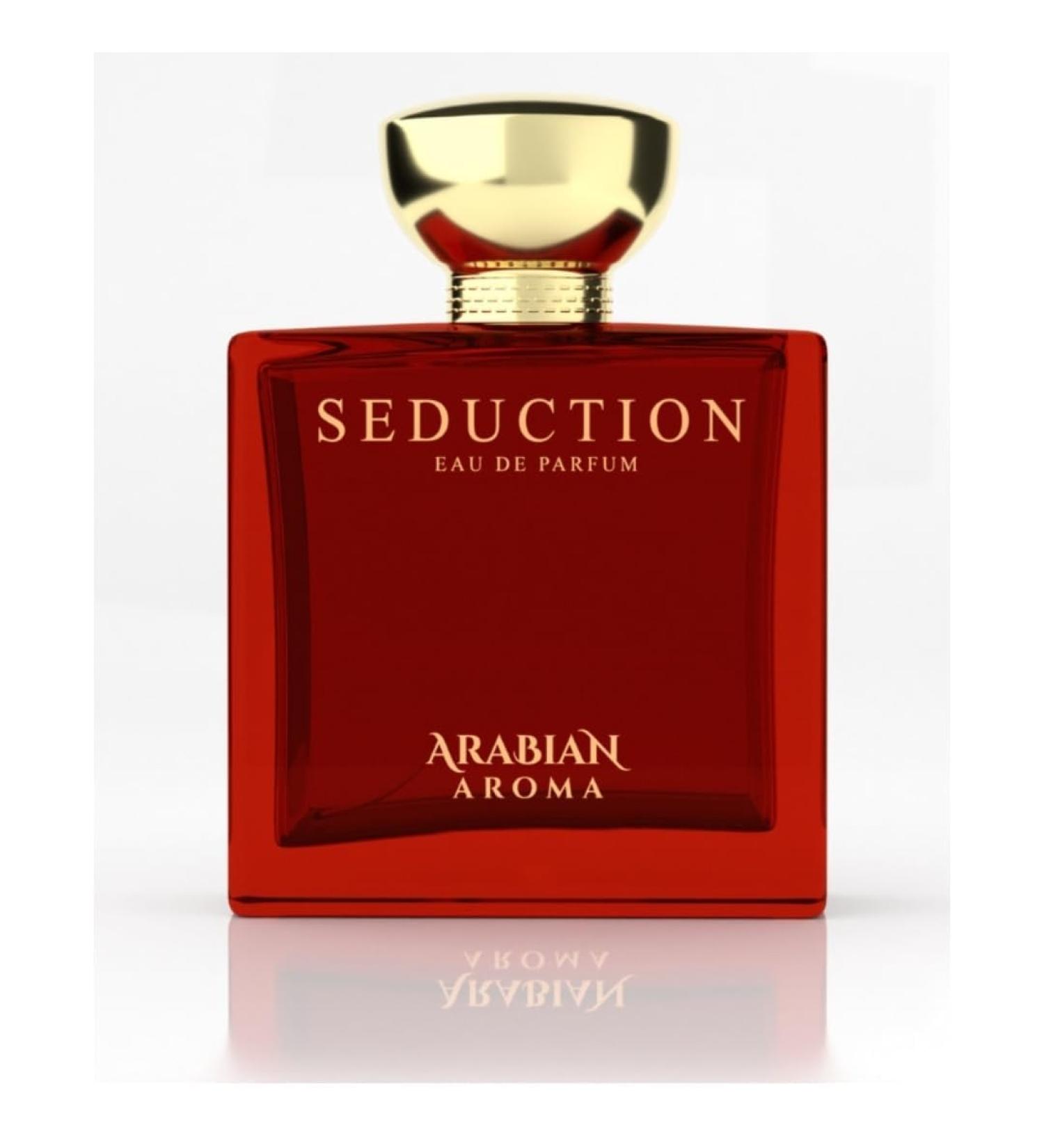 Arabian Aroma Seduction Perfume For Men Ultimate Compliment Getter Perfume For Him Unique & Seductive Fragrance Liquid Eau De Perfume 100ml - Buy Online on GoSupps.com