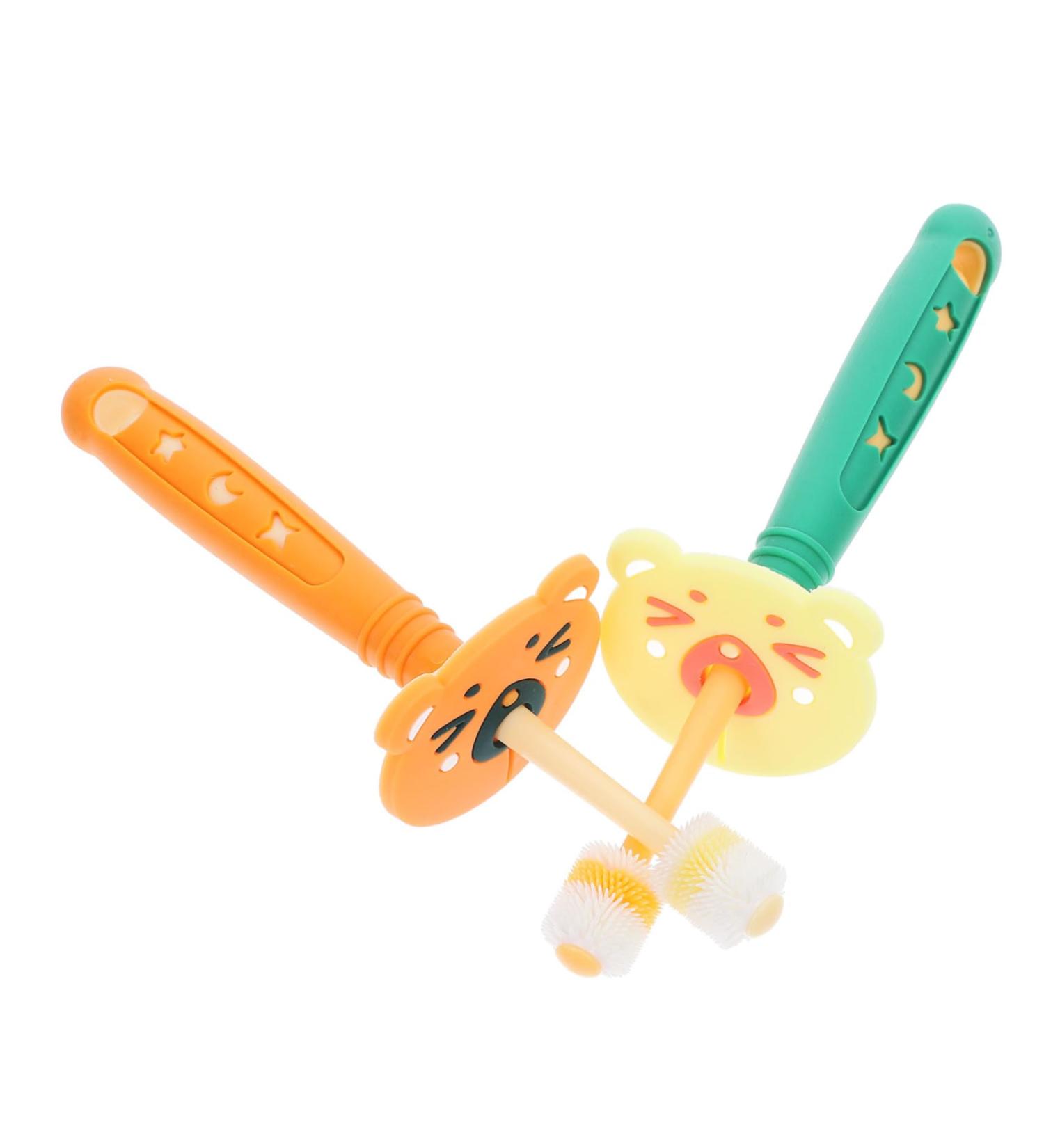 Homocono 2-Piece 360 Hand Toothbrush Set for Kids - Soft Silicone Oral Care Tools - Buy Online on GoSupps.com