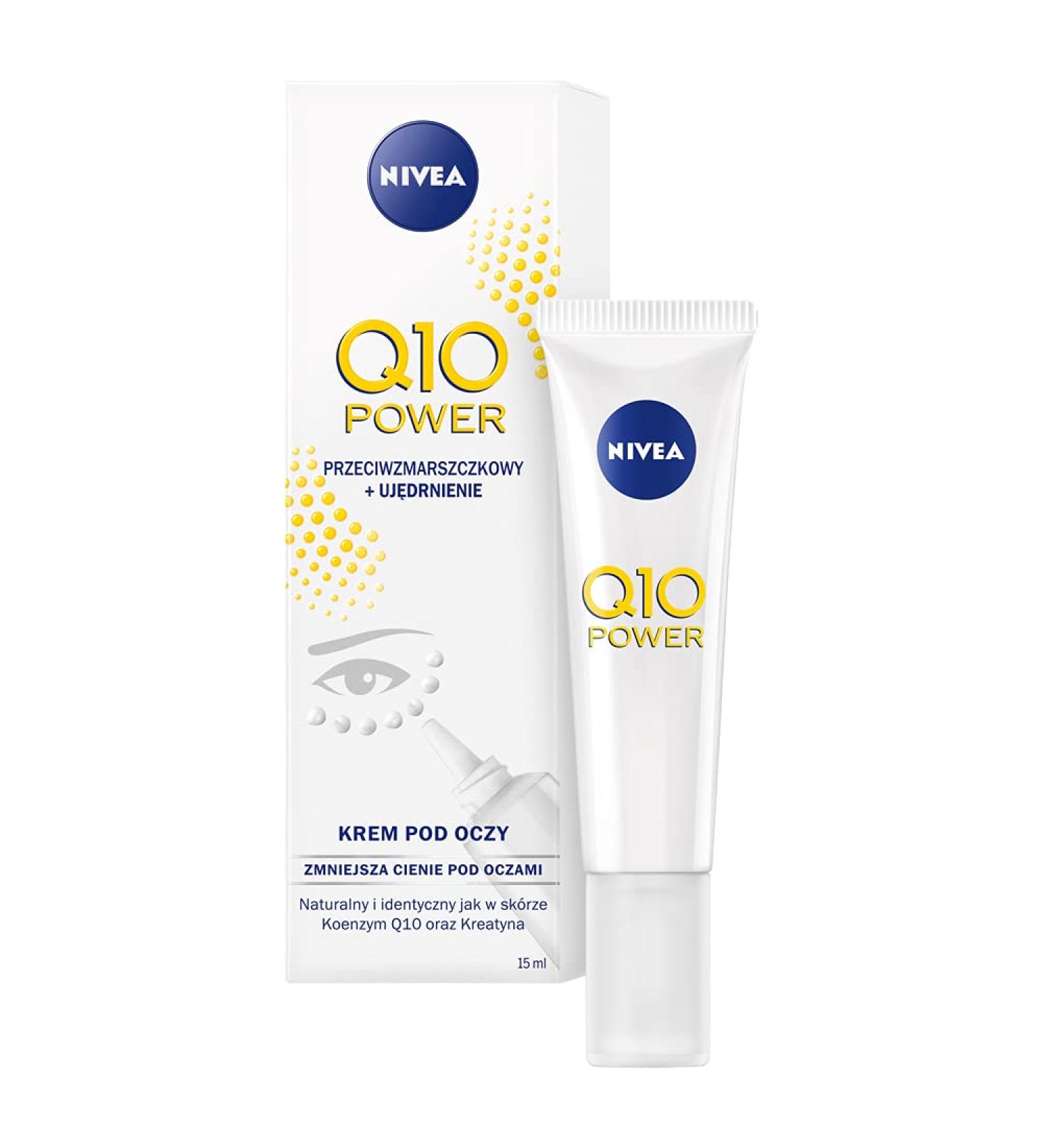 NIVEA Q10 Firming Anti-Wrinkle Eye Cream 15 ml - Buy Online on GoSupps.com