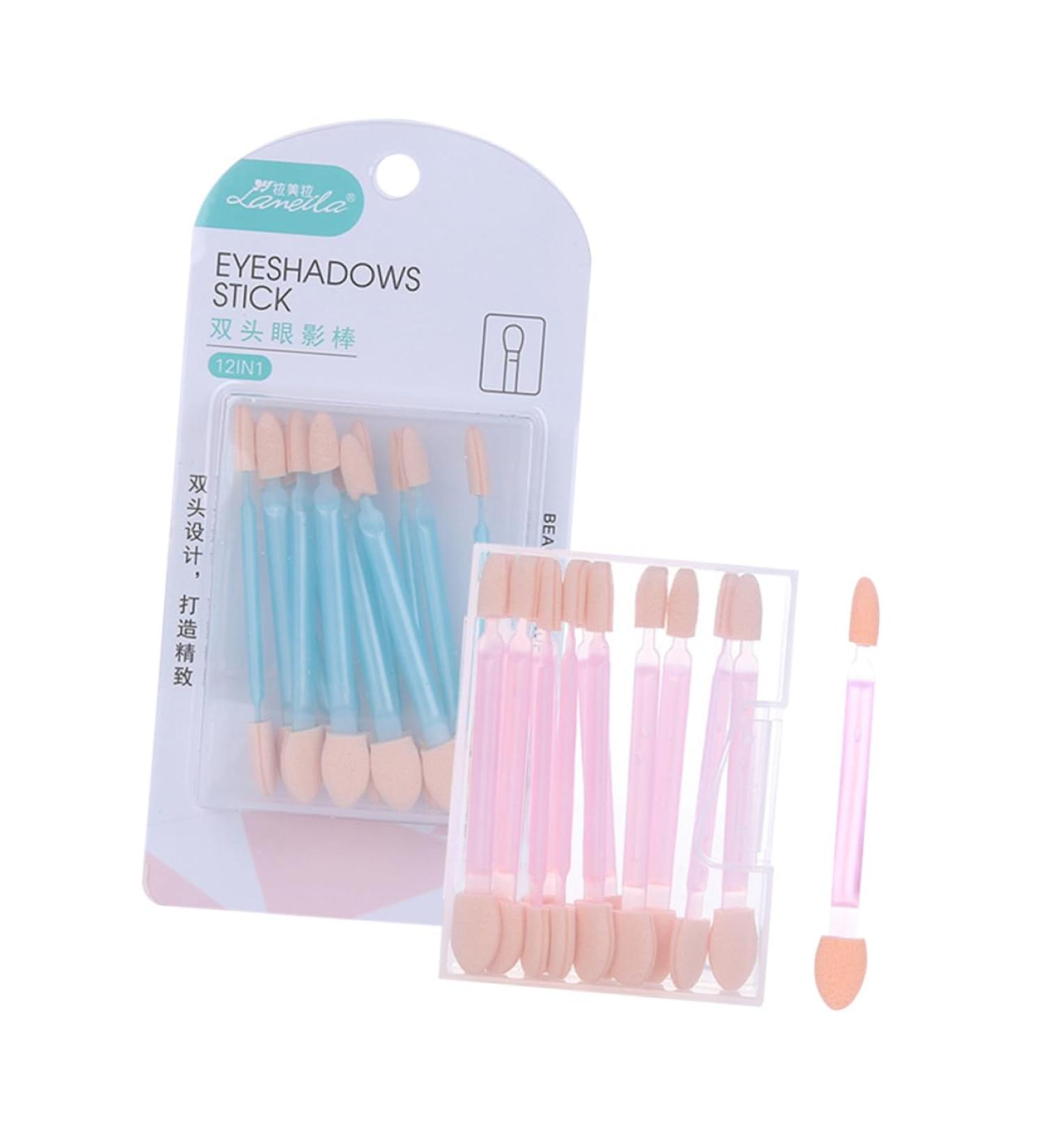 VINTORKY 24pcs Eye Shadow Applicator Makeup Eye Sponge Eyeshadow Makeup Applicator Eyeshadow Brushes Sponges - Buy Online on GoSupps.com