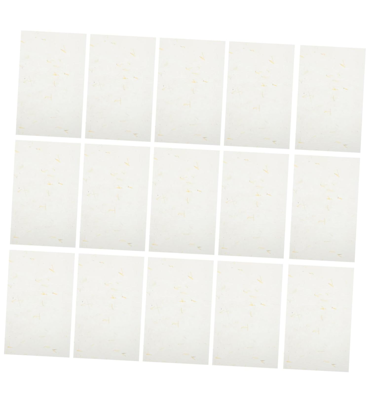 NUOBESTY 120pcs Rice Paper Letterhead Stationary Writing Paper Small Paper Flowers Chinese Style The Flowers - Buy Online on GoSupps.com