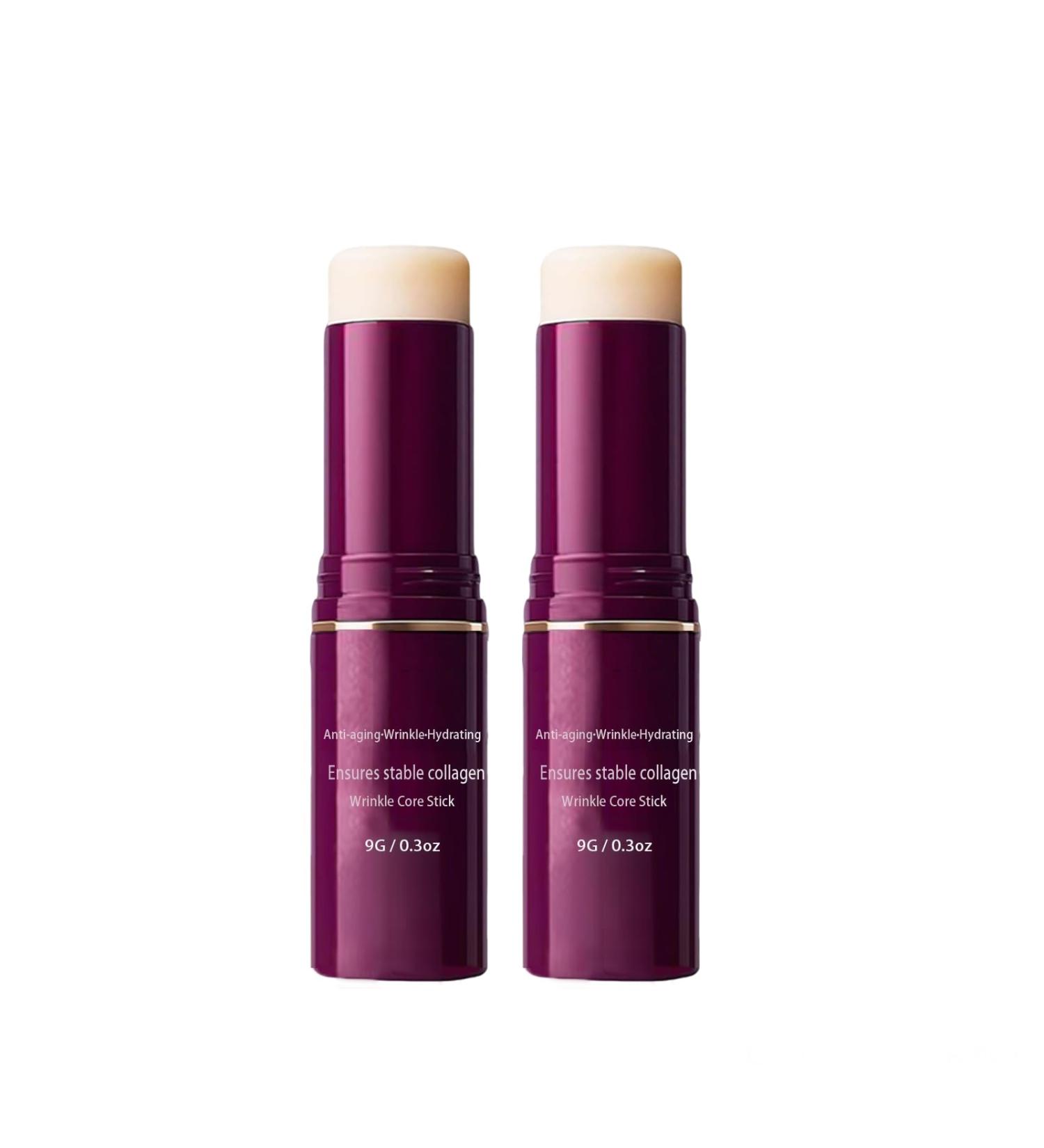 Sunnydeer 2PCS Calcium volume Multi Balm Cementerre - Korean Collagen Moisturizing Stick Anti-Wrinkle Cream for Intensive Repair & Skin Firming on Face Eyes & Neck (purple) - Buy Online on GoSupps.com