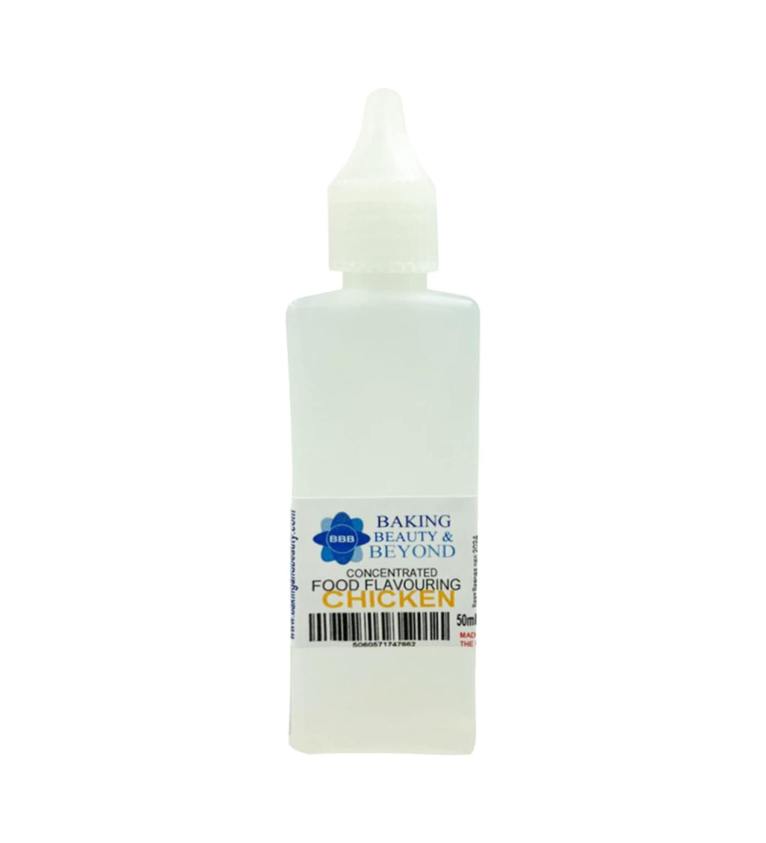 Baking Beauty and Beyond Concentrated Food Flavouring Oil - Dozen of Professional Quality Food Grade Flavouring Oil for Candy Making Baking Cooking Lip Balm and Lip Gloss - Chicken (50ml) - Buy Online on GoSupps.com