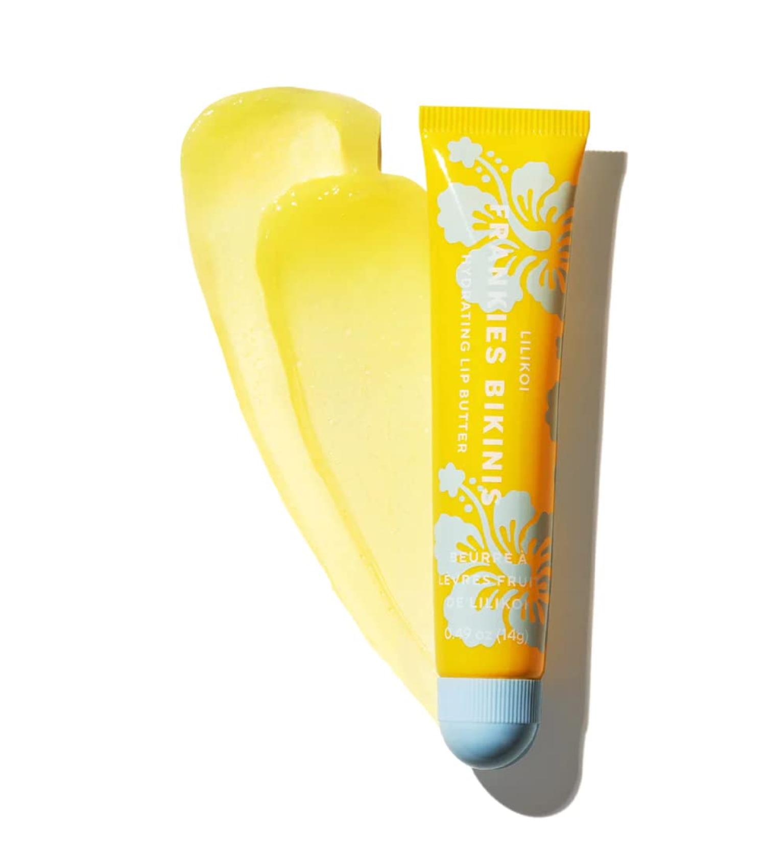 Frankies Bikinis Lip Butter Gloss - Sleeping Vegan Lip Mask and Moisturizing Plumper with Vitamin E, Cocoa Butter, and Lilikoi - 0.7 Ounces - Buy Online on GoSupps.com