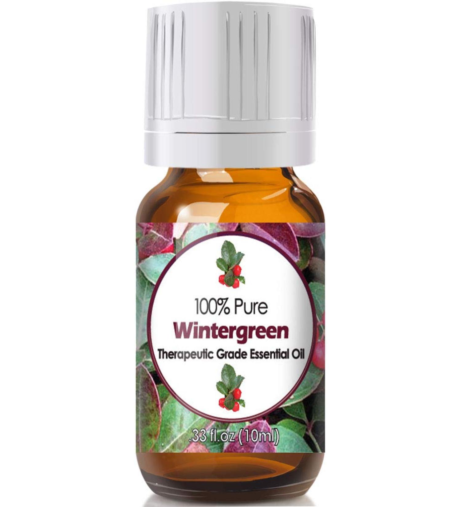 Diffuse Essential Oils 10ml - Wintergreen Essential Oil - 0.33 Fluid Ounces