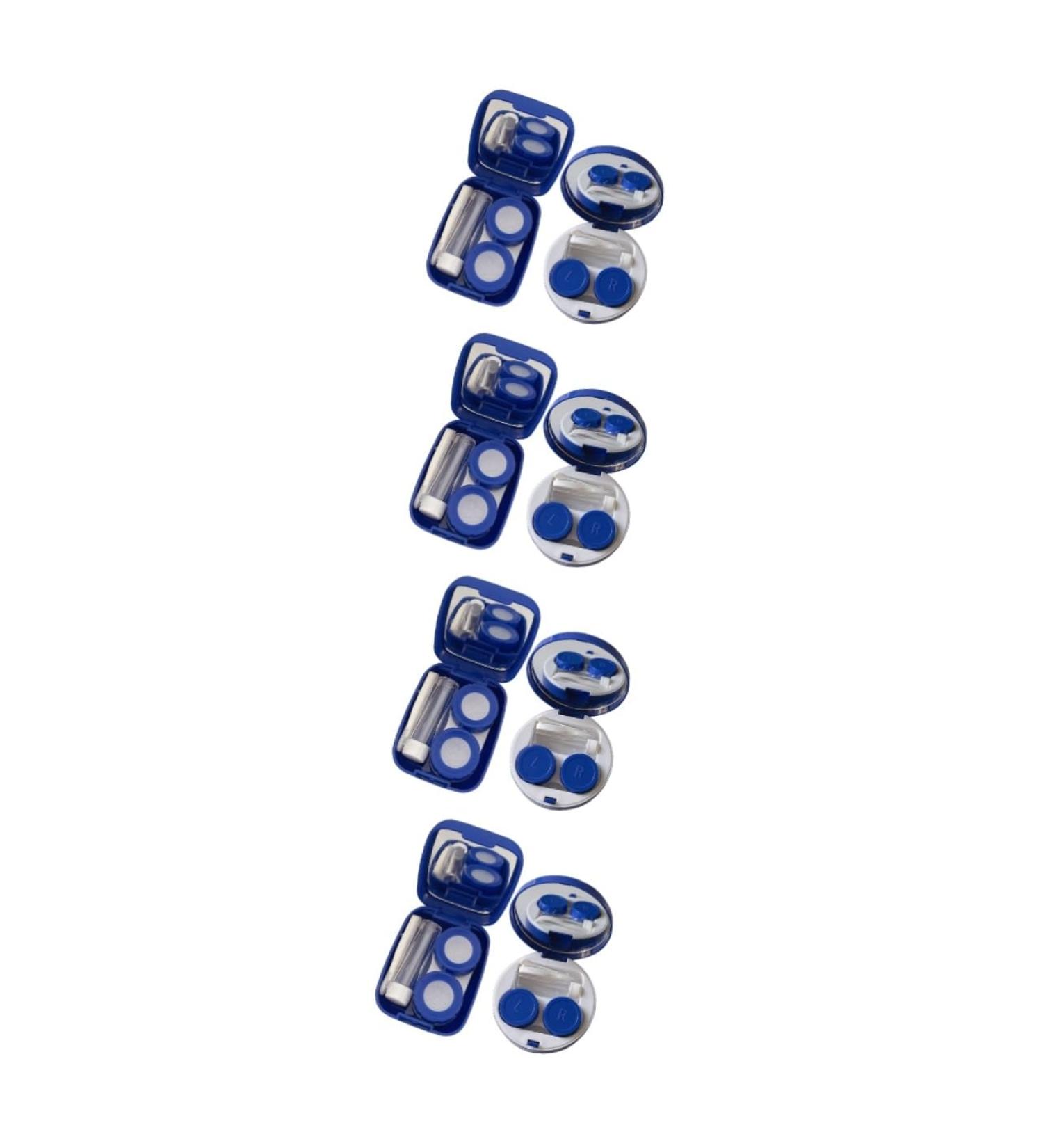 Solustrie 8-Pc Colored Contact Lenses Cosmetic Carrier - Mini Travel Case & Accessories for Lens Storage - Buy Online on GoSupps.com