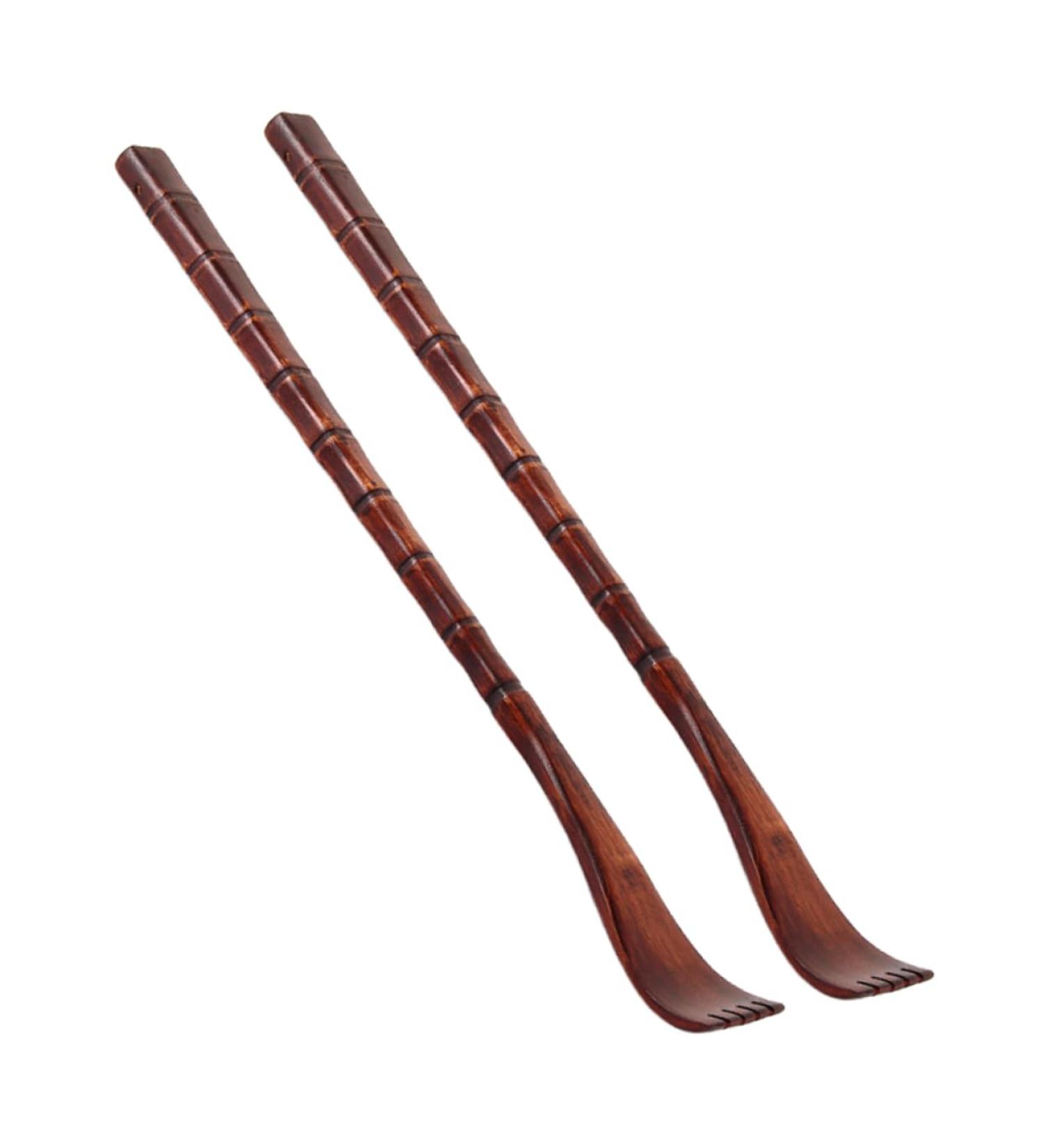 Frcolor 4-Piece Back Massage Device Set | Shoulder & Neck Relaxation Tools | Bamboo Scratch Stick for Itching Relief - Buy Online on GoSupps.com
