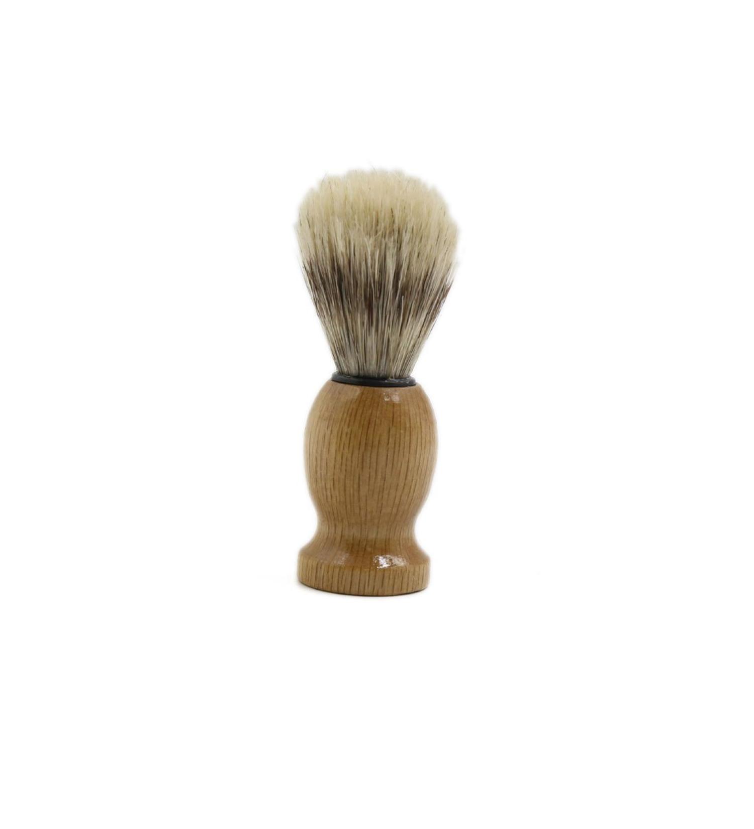 Ruilogod 10.5cm Face Shaving Brush for Men - Wooden Handle Bristle Cleaner | International Shipping Available - Buy Online on GoSupps.com