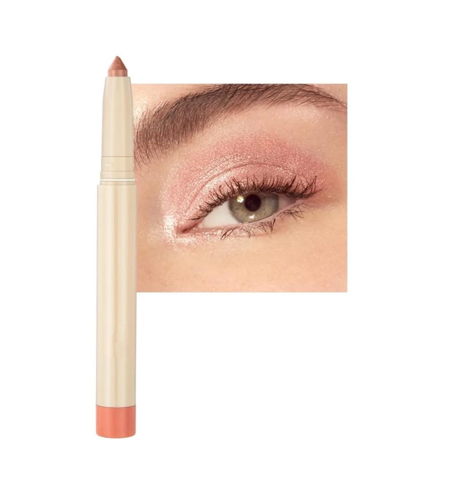 Pearlescent Eyeshadow Pencil Stick Lasting Glitter Shimmer Eye Shadow Pen Eyeliner Stick Eyes Make Up Tools Waterproof 22 Colors (Color : NO.20) - Buy Online on GoSupps.com