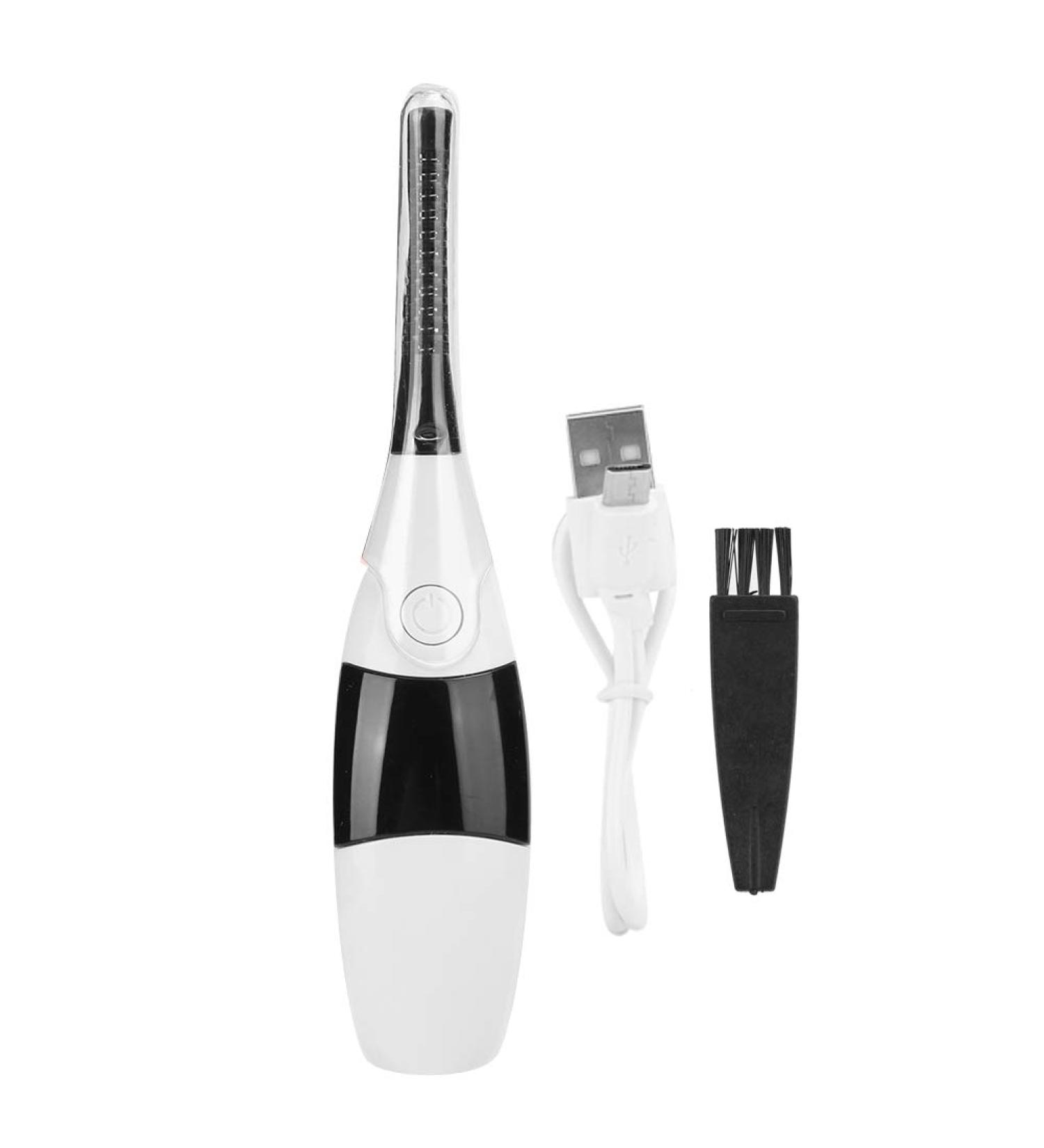 Digital Display USB Charging Electric Eyelashes Curler 4 Gears White Quick Preheating Lasting Shaping Smart Gear Memory - Buy Online on GoSupps.com