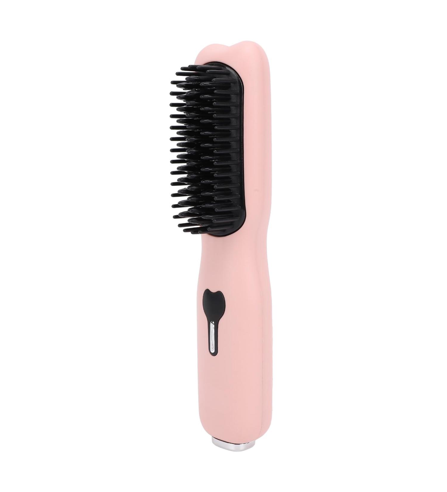 Buy Cordless Hair Straightener Brush - Portable Styling Comb with 11 Temperature Settings for All Hair Types | International Shipping Available - Buy Online on GoSupps.com