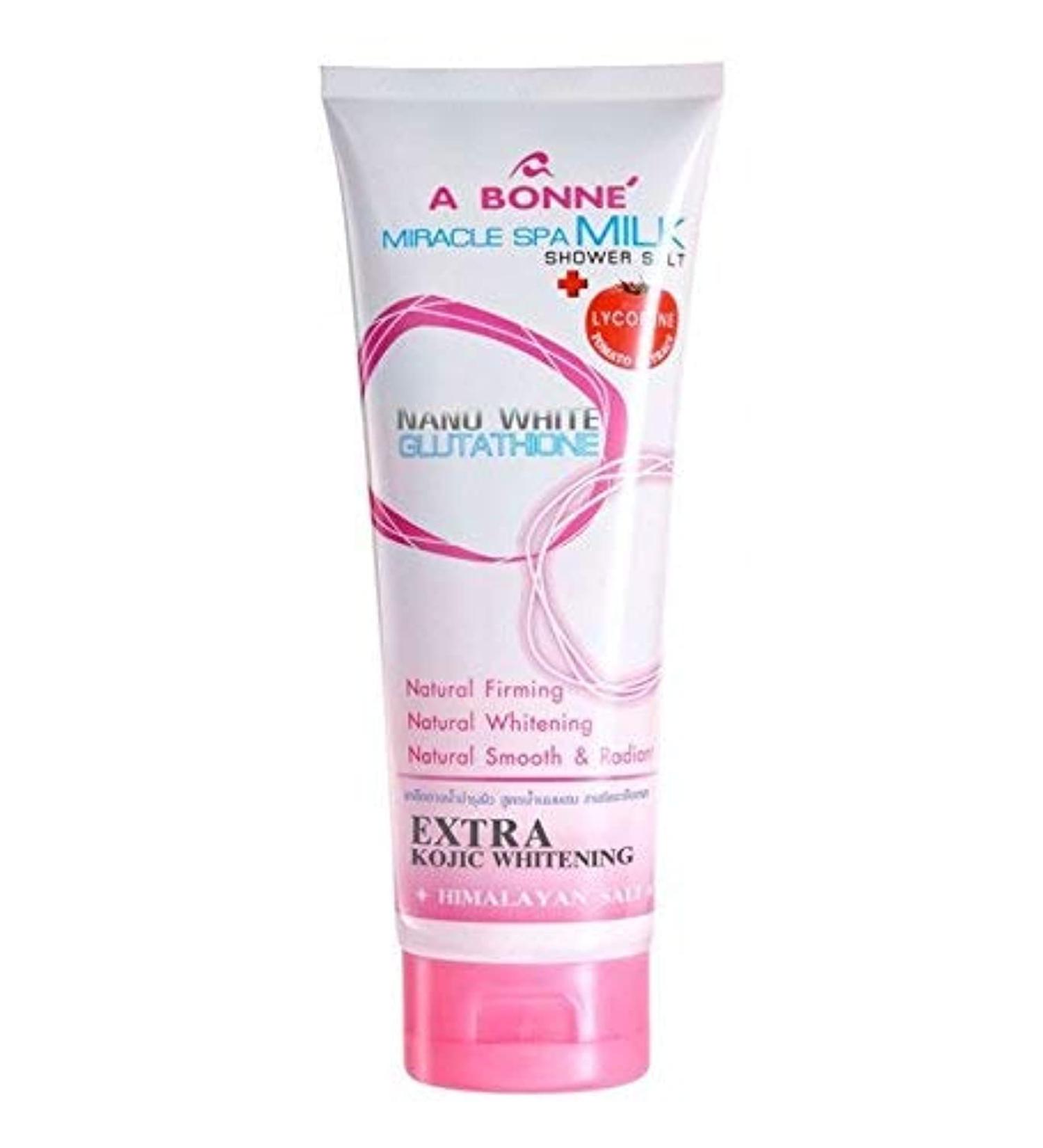Miracle Spa Milk Shower Salt with Lycopene Tomato Extract - 350g - Buy Online on GoSupps.com