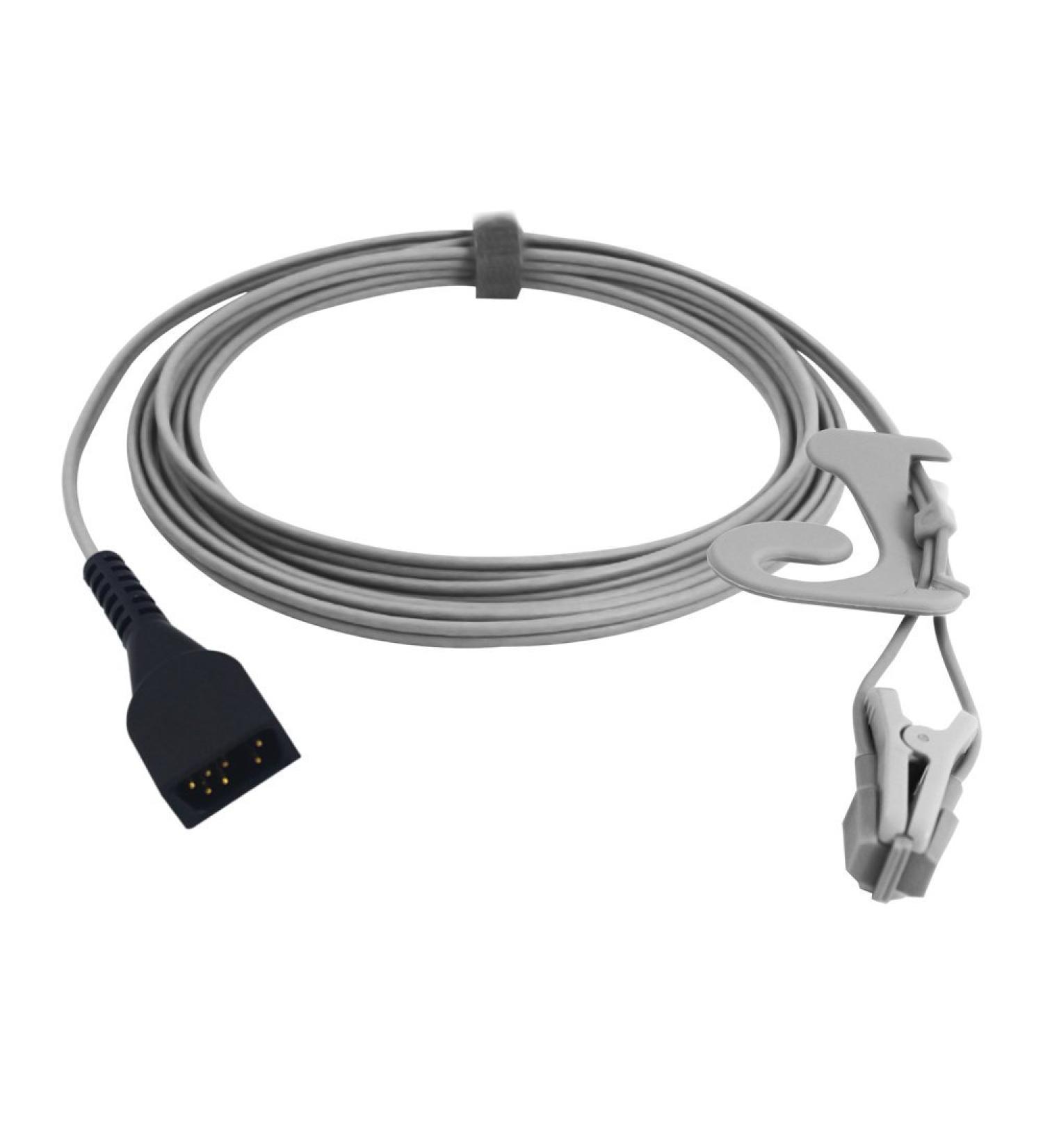 Buy Sino-k Compatible Nonin Spo2 Sensor Ear Clip | 3.2 ft 7 Pins FDA/CE Approved International Shipping Available - Buy Online on GoSupps.com