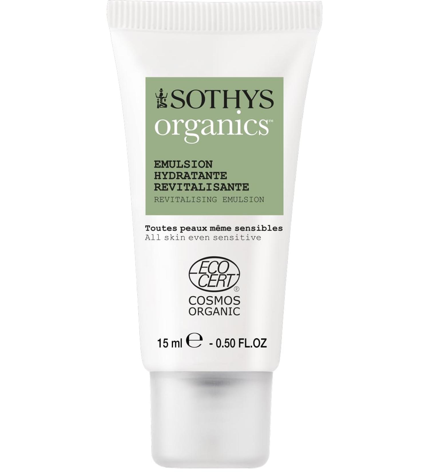 SOTHYS Revitalizing Emulsion | Daily Face Moisturizer for Sensitive Skin Light and Hydrating Emulsion with Retinol for Radiance | For All Skin Types
