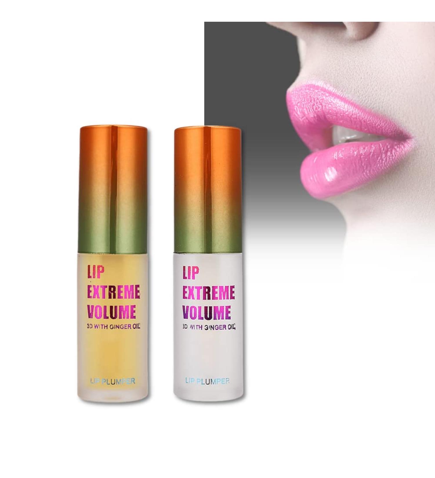 Lip Plumper Essential Oil Full Lip Enhancer Moisturize Lips Light Lip Wrinkles Moisturize Lip Oil(For Day + Night Use) - Buy Online on GoSupps.com