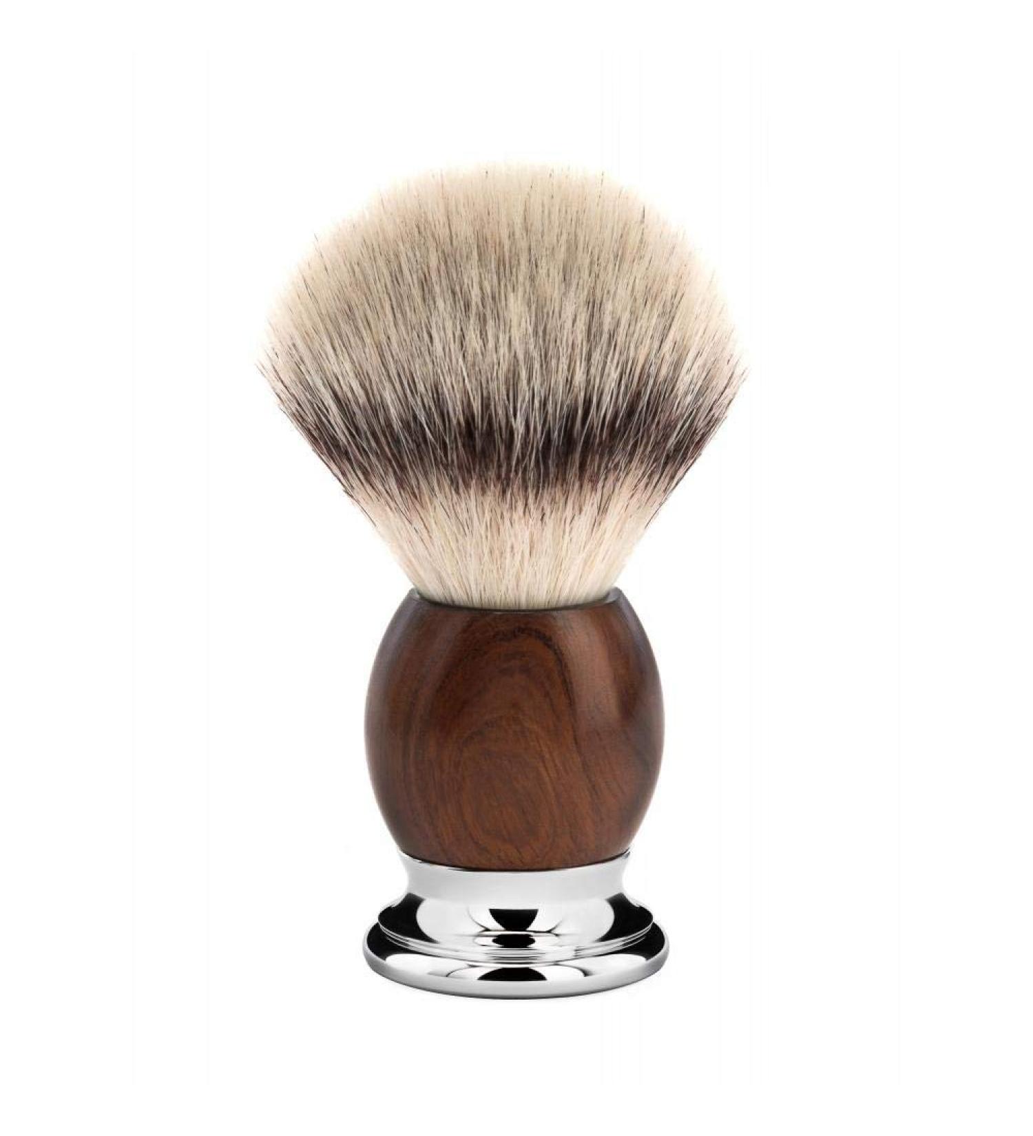 M HLE Shaving Brush - Sophist Series - Silvertip Fibre - Ironwood