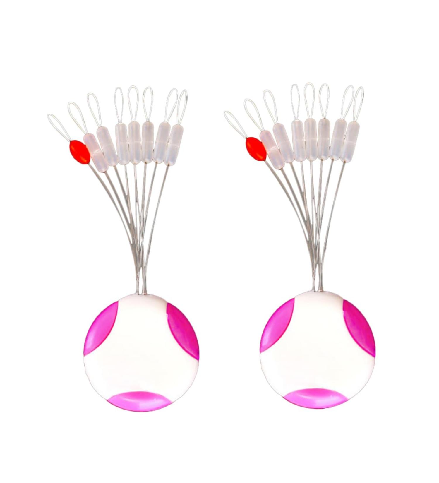Unomor 20 Pcs Line Space Bean Silicone Beans Space Beans Fishing Cylindrical As Shown 1 - Buy Online on GoSupps.com