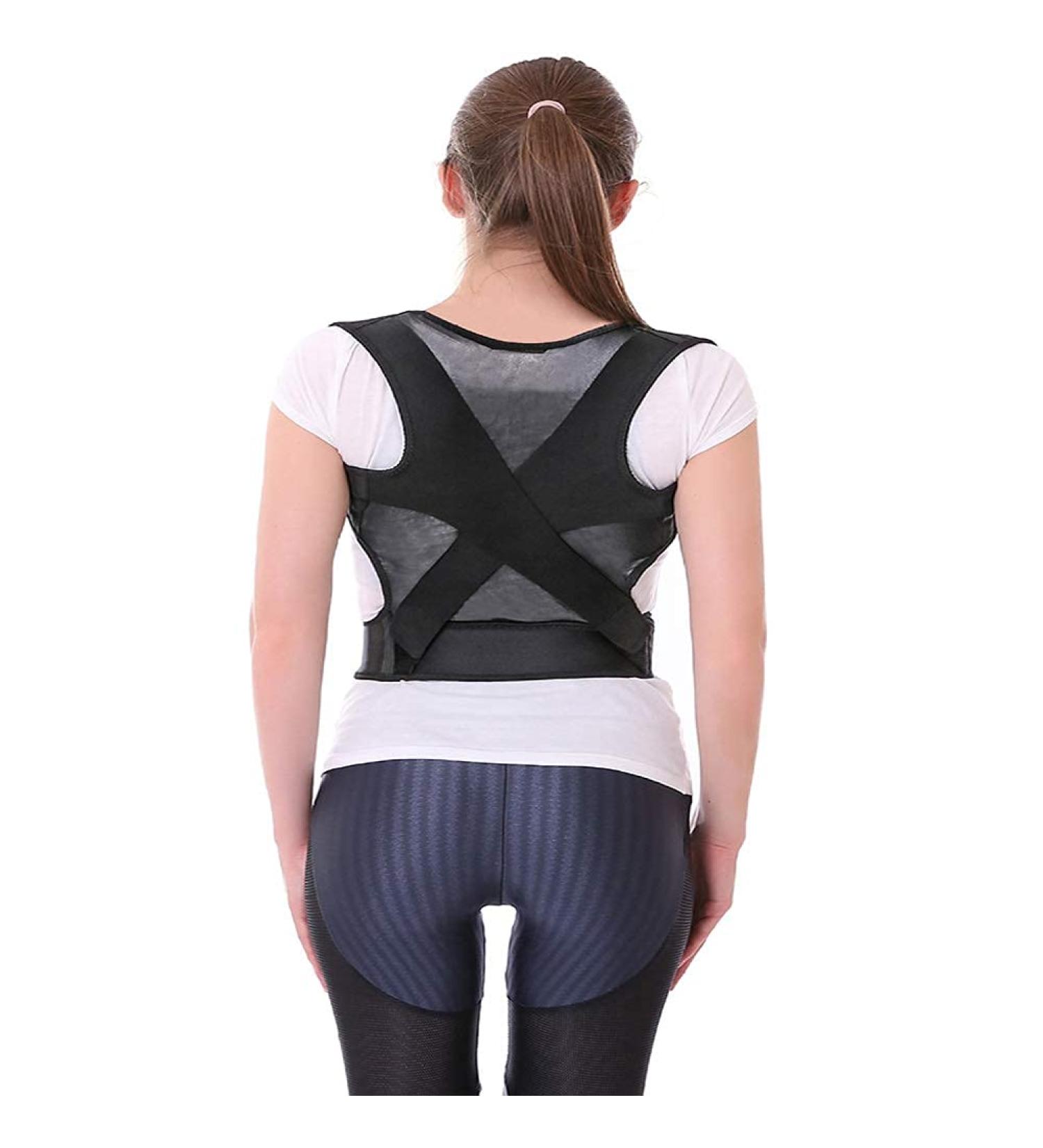 Worth having - Posture Corrector Back Support Belt Spinal Support for Neck Back and Shoulder Pain for Improving Posture Pain Relief lofty ambition A L - Buy Online on GoSupps.com