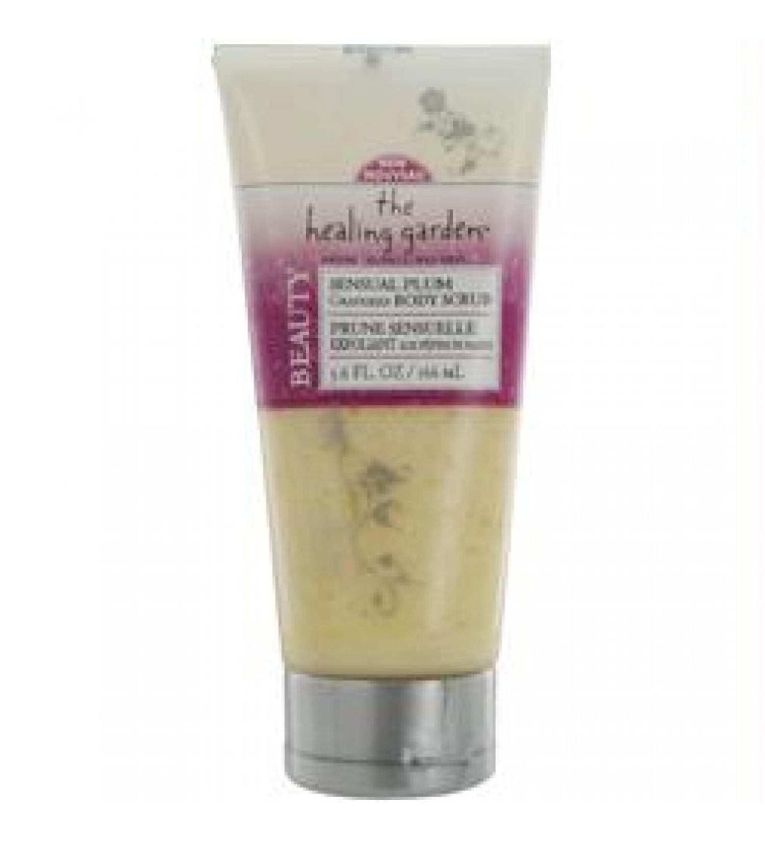 Healing Garden Grapeseed Body Scrub Sensual Plum 5.6 fl oz (166 ml)