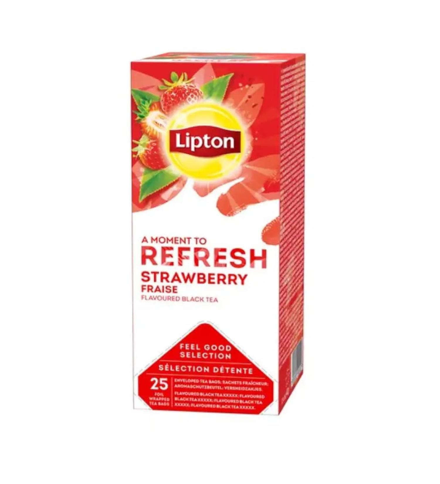 Lipton Lipton Refresh Strawberry Tea 25 pieces