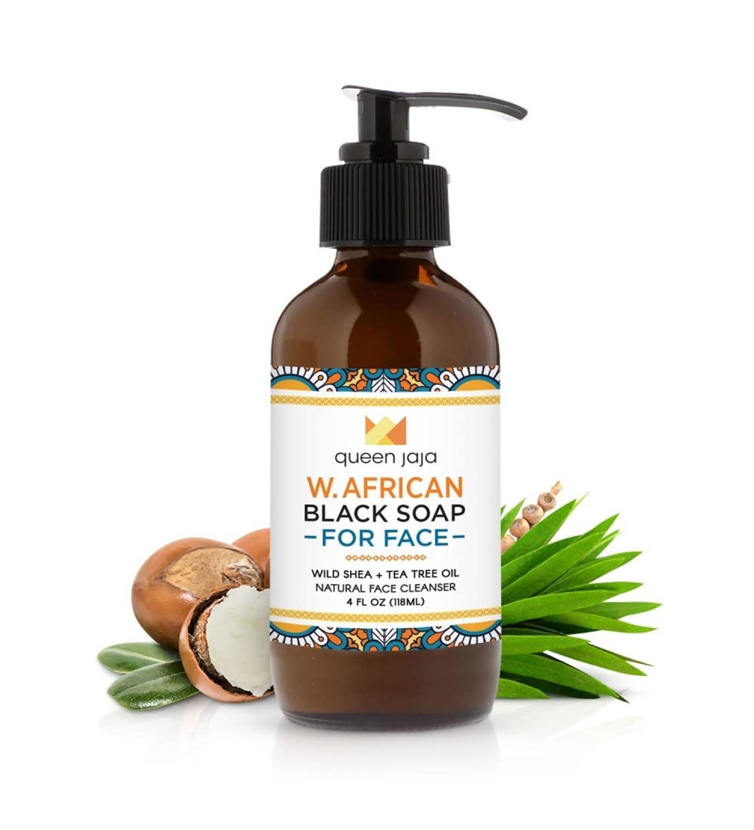 Black Soap for Face | Gentle Cleanser & Face Wash | Natural West African Blend | Small Batch 4 oz - Buy Online on GoSupps.com