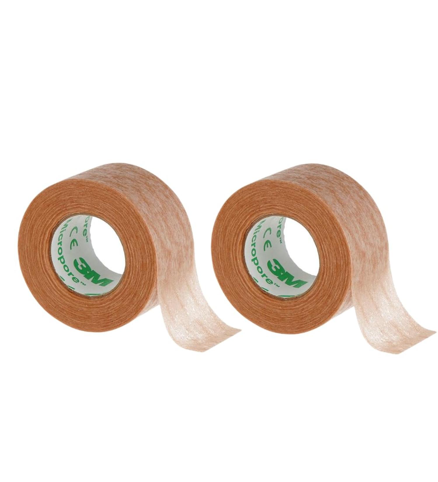 Buy Micropore Paper Tape - Tan 1" Wide - 2 Roll | Health & Beauty | Fast International Shipping - Buy Online on GoSupps.com