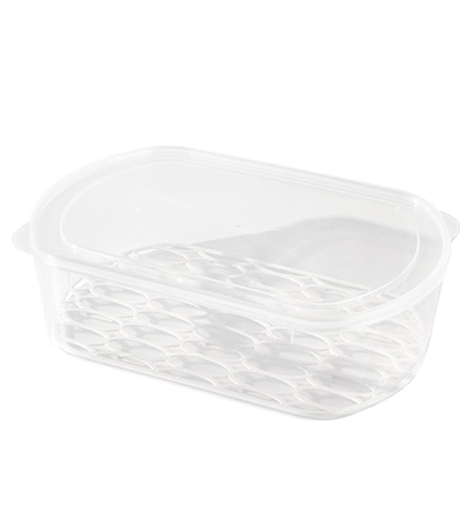 YAJEXUN Breast Milk Storage Container - Stackable Waterproof & Sealed Organizer Box for Refrigeration | Ideal Medium Size for Easy Breast Milk Storage - Buy Online on GoSupps.com