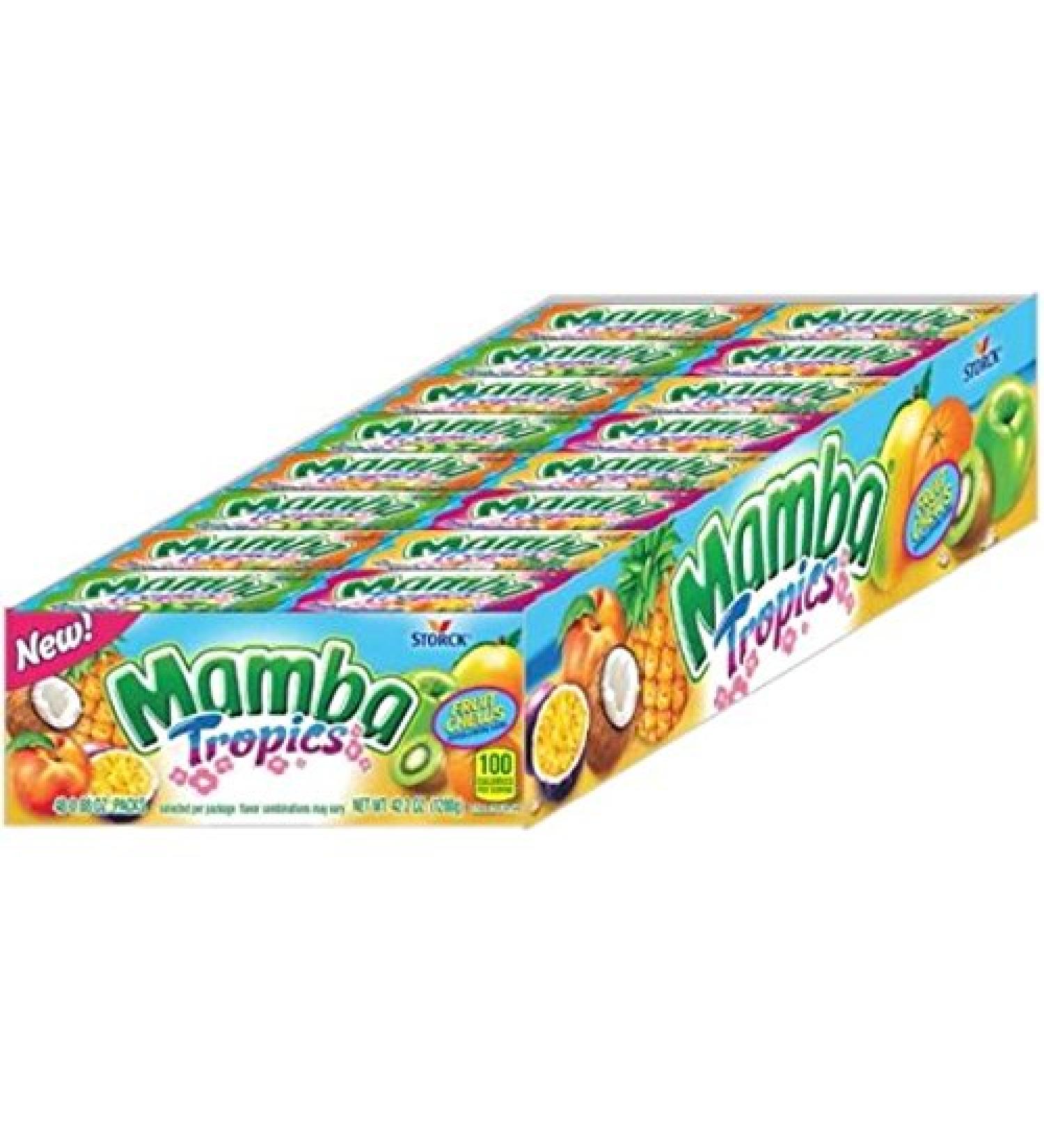 Storck Mamba Tropics Chews 0.88 oz 48 Packs