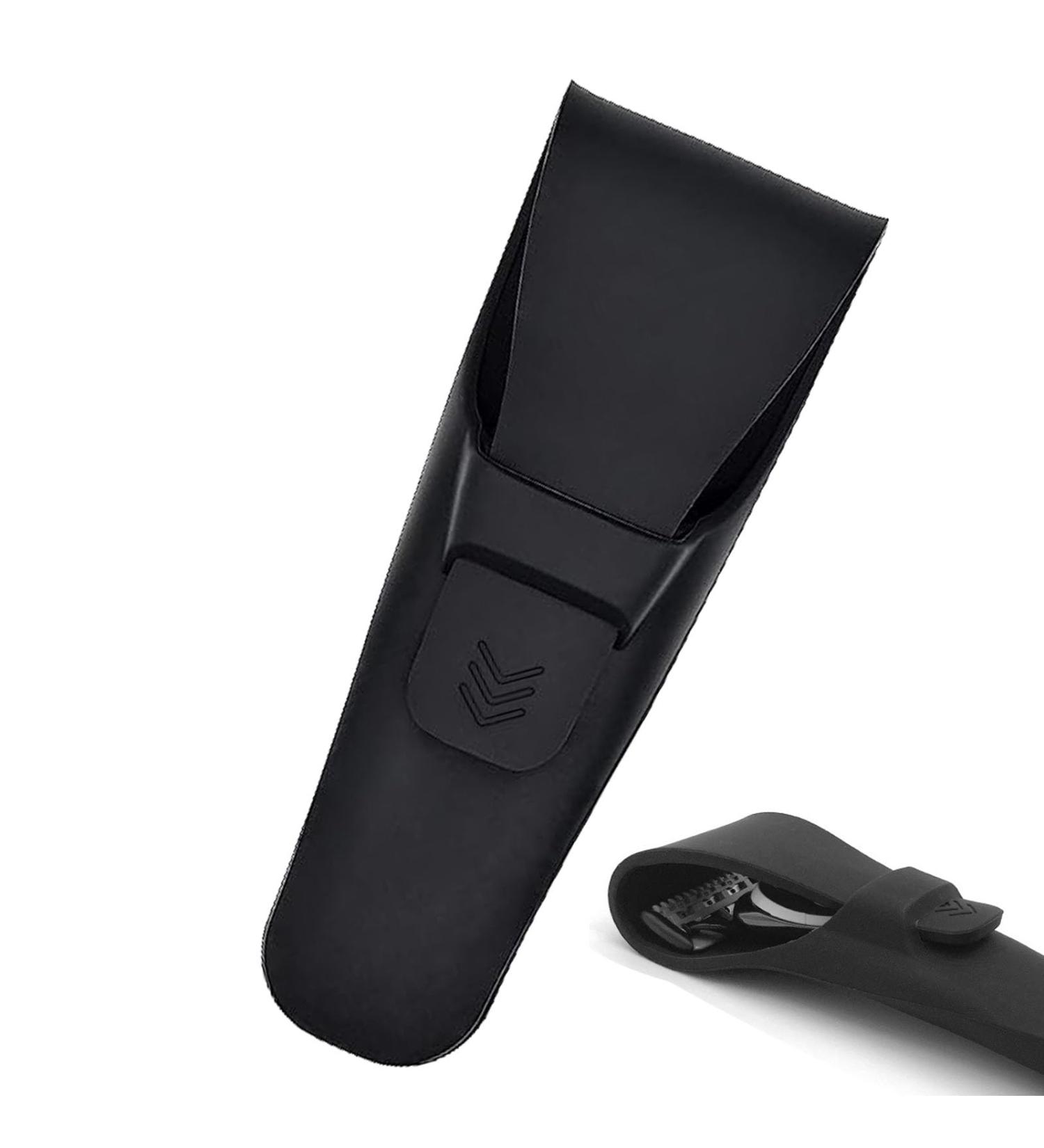 Silicone Razor Travel Case - Waterproof & Protective Soft Cover for Safe Razor Storage | Portable Manual Traveler Shell - Buy Online on GoSupps.com
