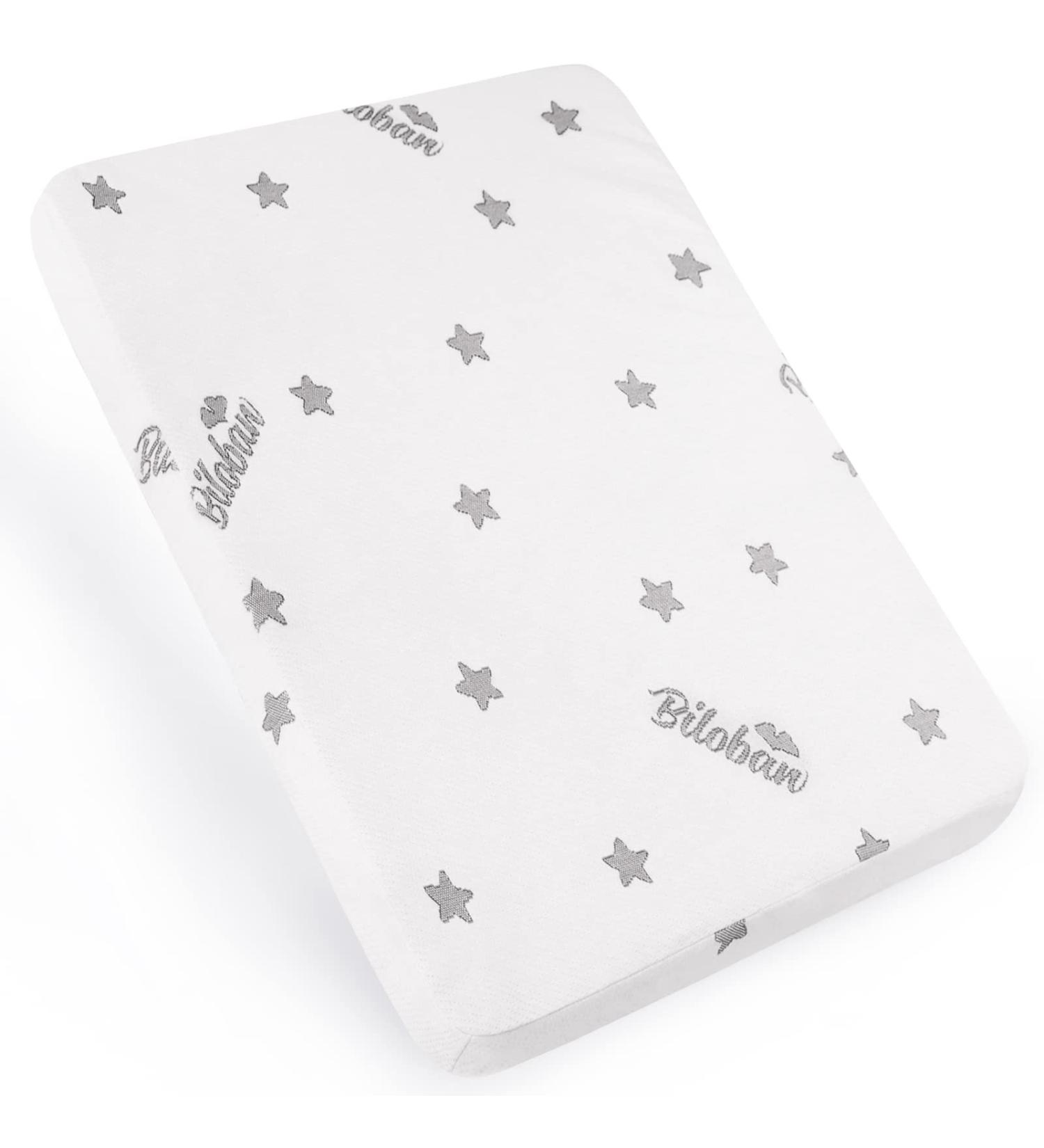 Playard Mattress Topper Fits For 4moms Breeze GO Portable Travel Playard & Breeze Plus Playard Only  Bamboo Dual Sided (Firm for Babies) & Soft Foam (for Toddlers) Foam Baby Playpen/Play Yard Mattress 41" x 29" - Buy Online on GoSupps.com