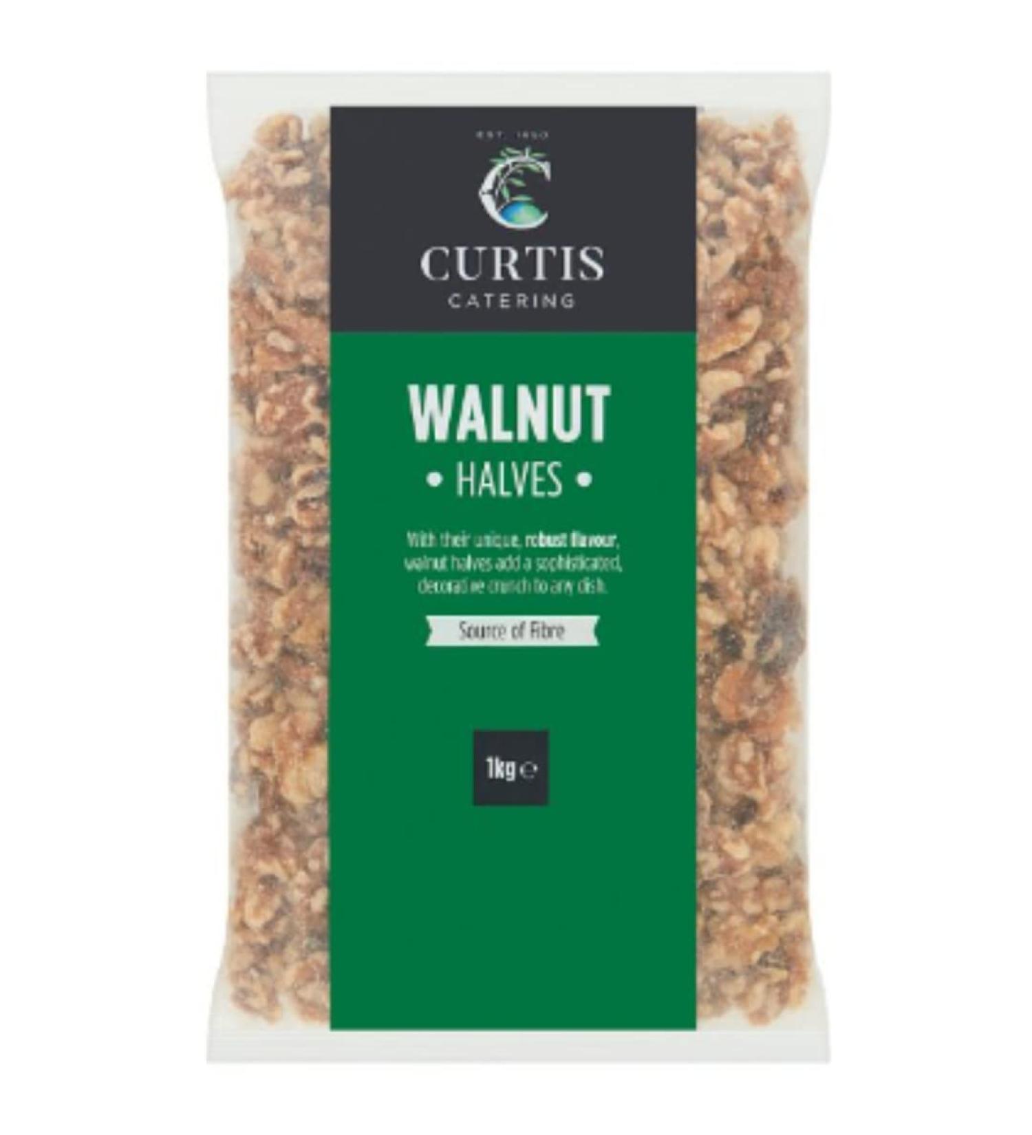 Curtis Catering Walnut Halves 1000g x 6