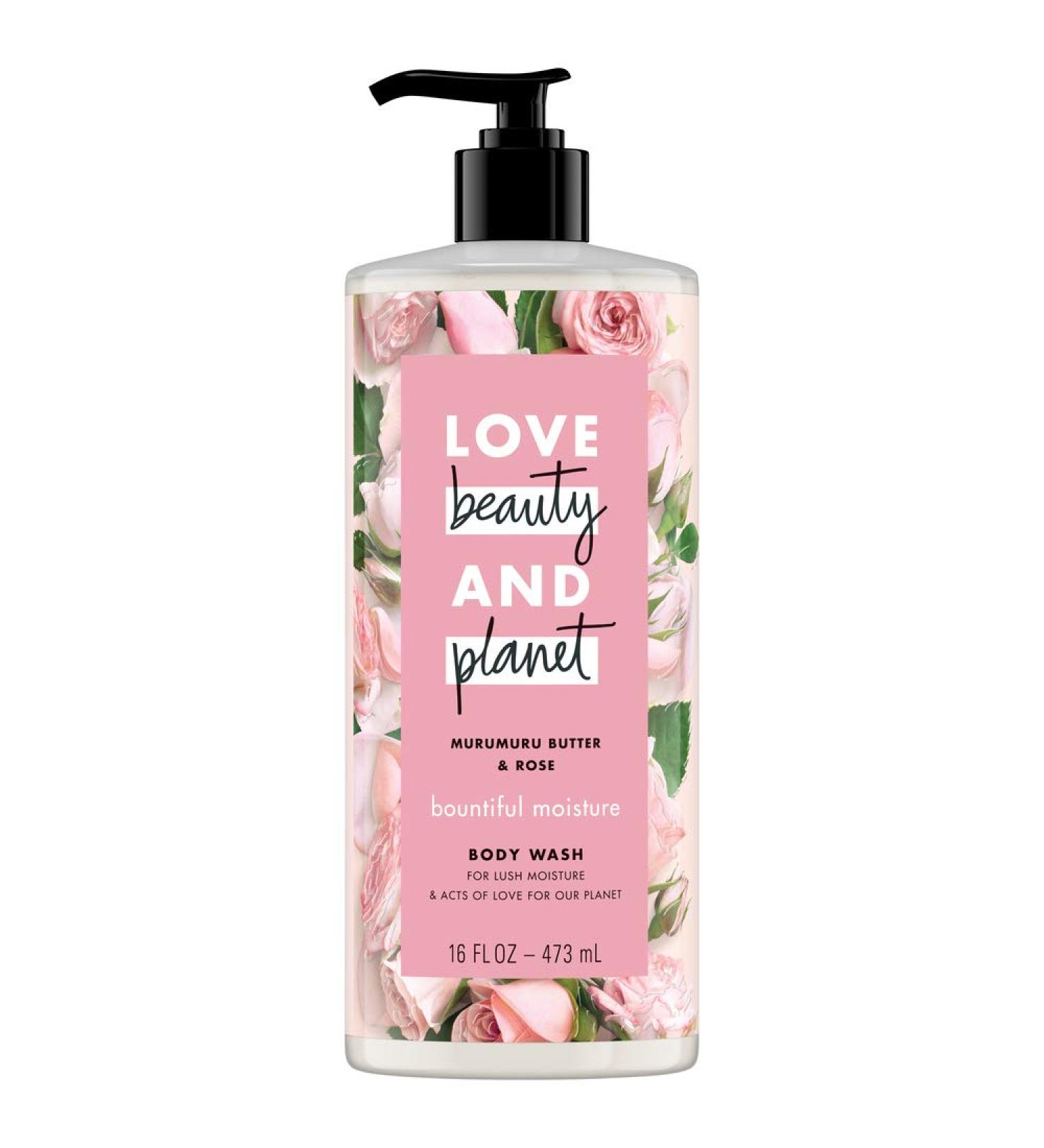 Love Beauty and Planet Bountiful Moisture Body Wash - Murumuru Butter & Rose 16 fl oz - Buy Online on GoSupps.com