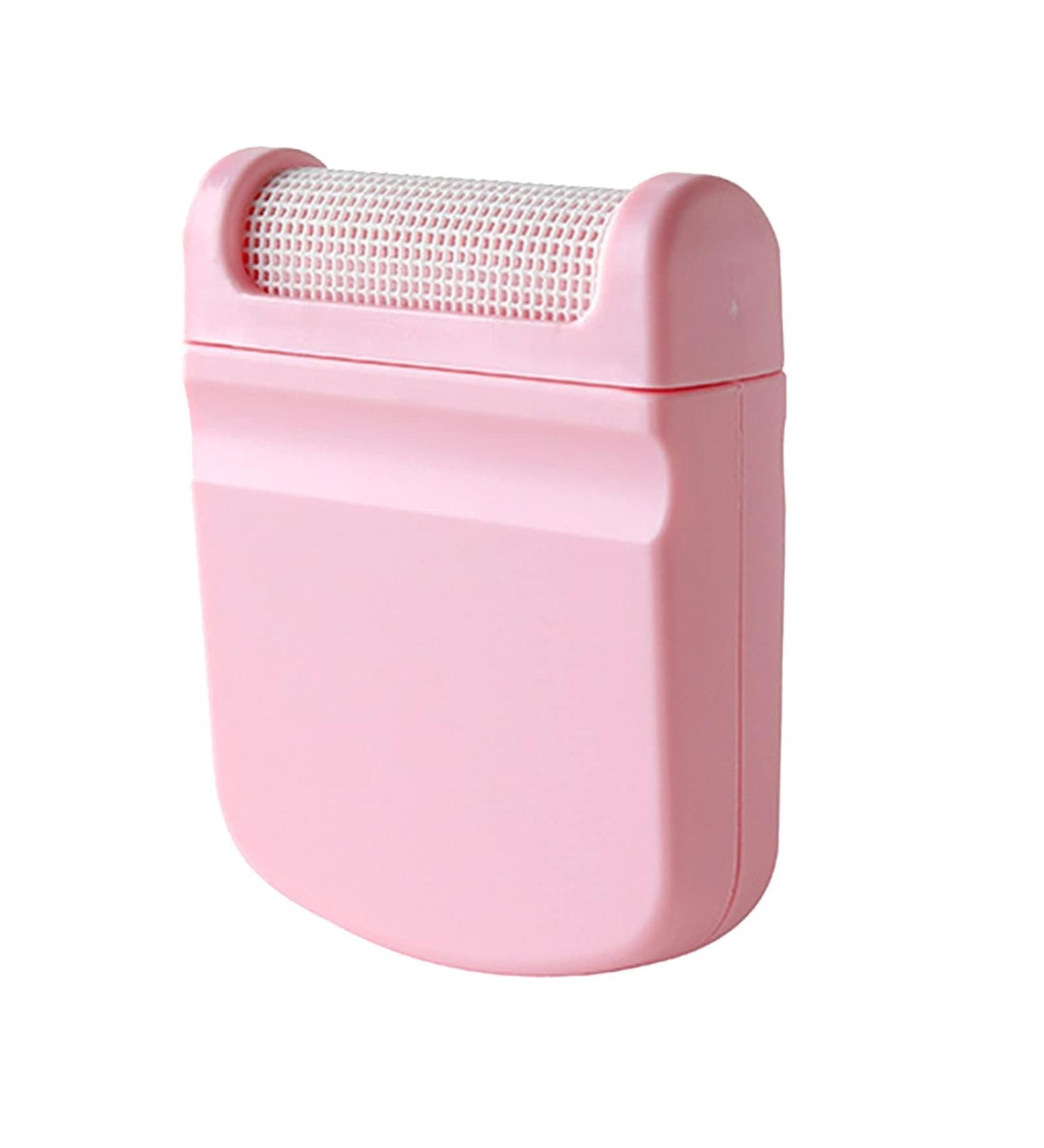 LindoMaker Hair Hair Remover Woolen Hair Collector Travel Ball Ball Remover Sweater Remover Mini Clothes Coat Portable Sticky Manual Tools & Home Improvement Bleach Pens for Grout (Pink One Size) One Size Pink