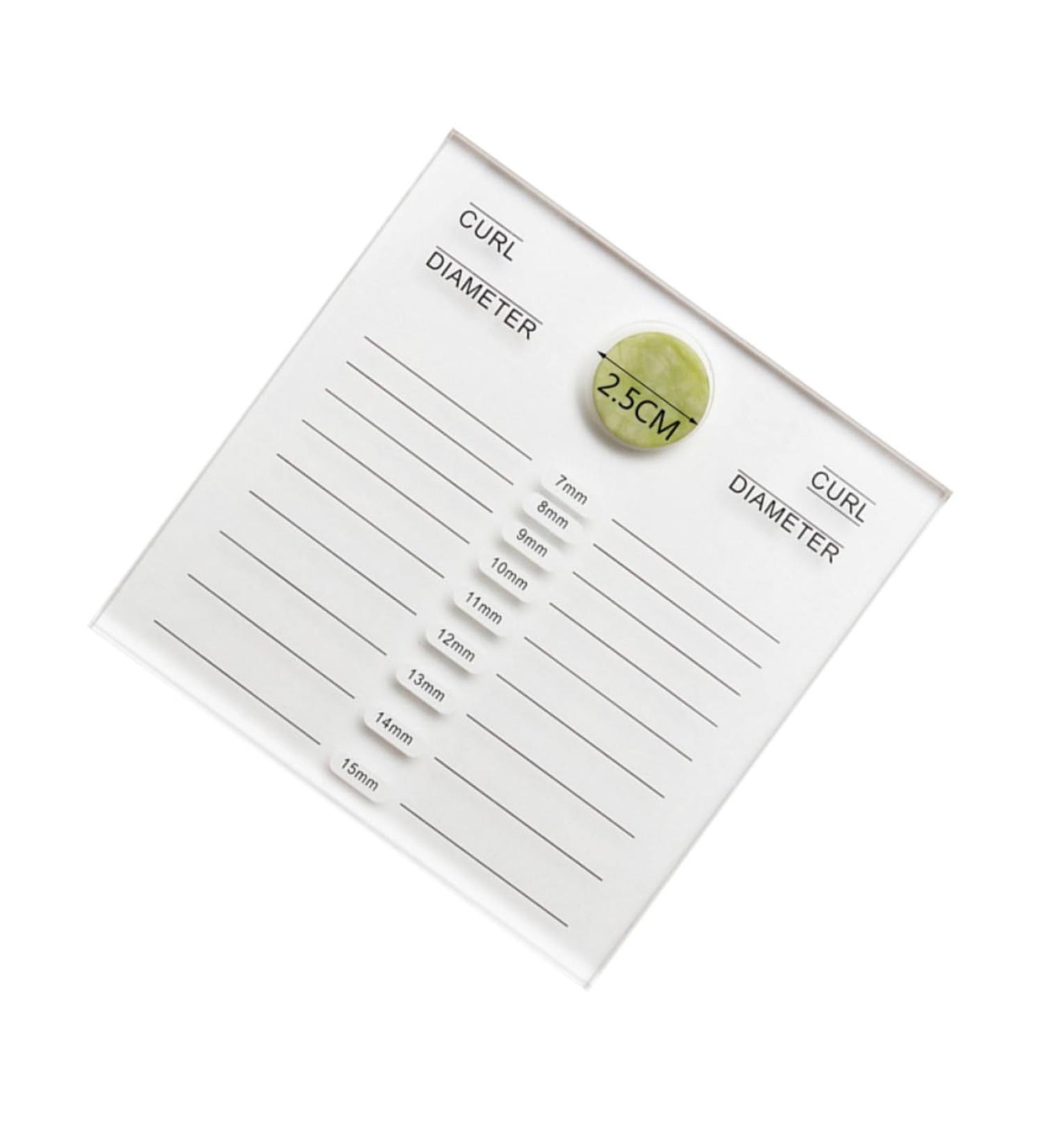 Buy Minkissy Eyelash Tray Professional Eyelash Tool Acrylic False Lash Holder for Salons & Home Use | International Shipping - Buy Online on GoSupps.com