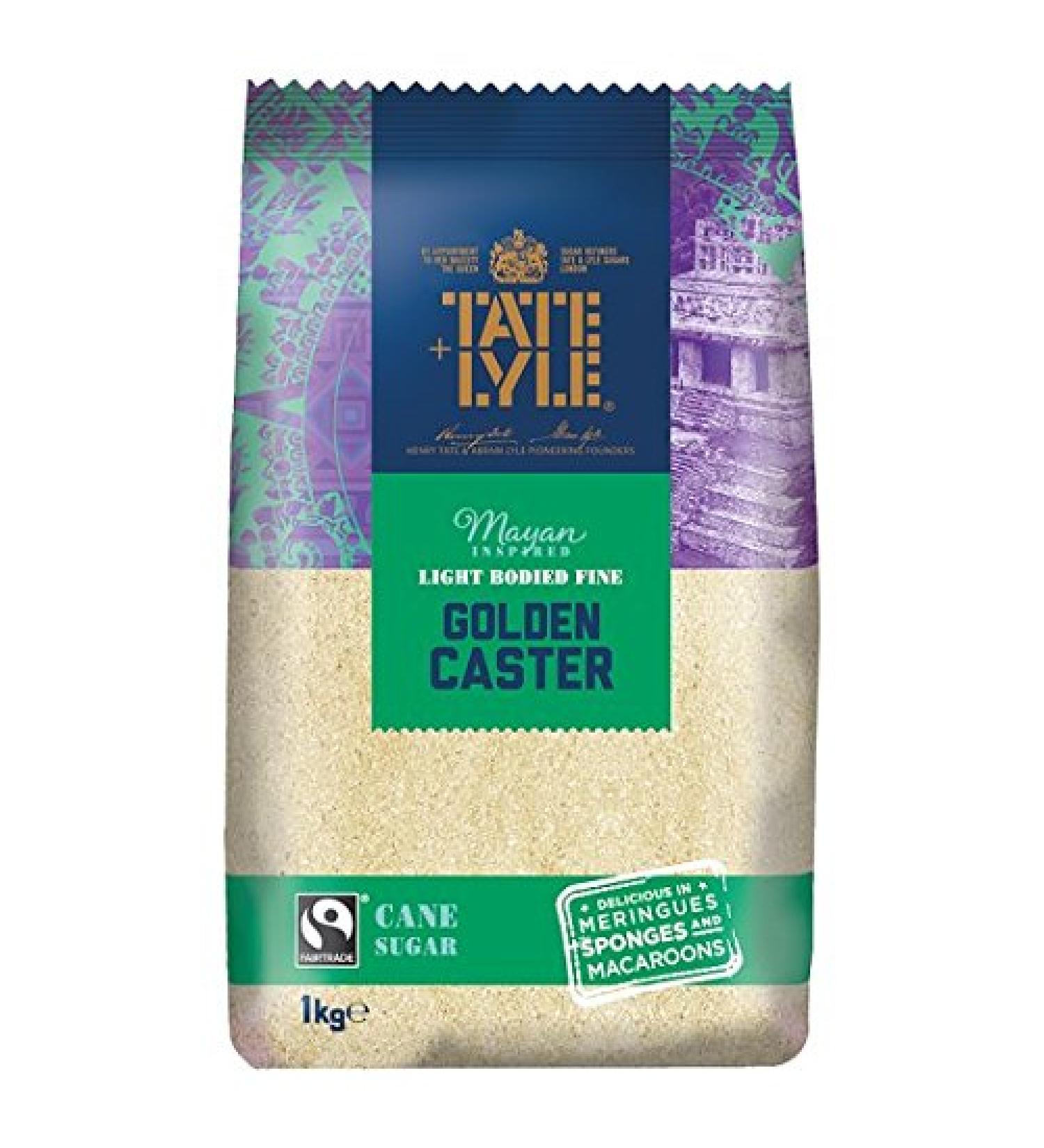Tate Tate And Lyle Golden Caster Sugar Fair Trade 1 kg