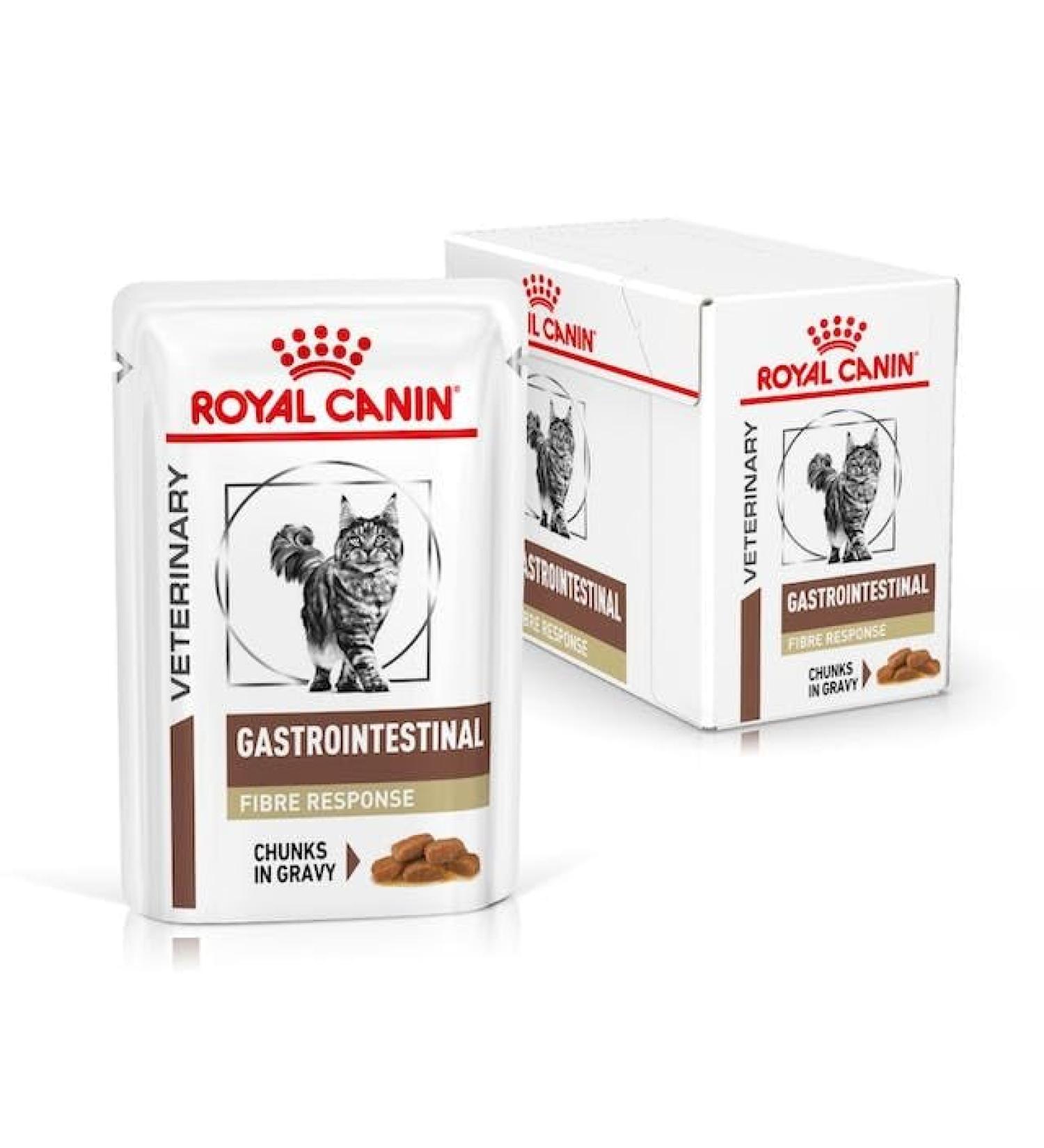 Buy Royal Canin Gastro Intestinal Fibre Response - 12 x 85g | Diet All-in-One for Adult Cats with Chronic Constipation | International Shipping Available - Buy Online on GoSupps.com