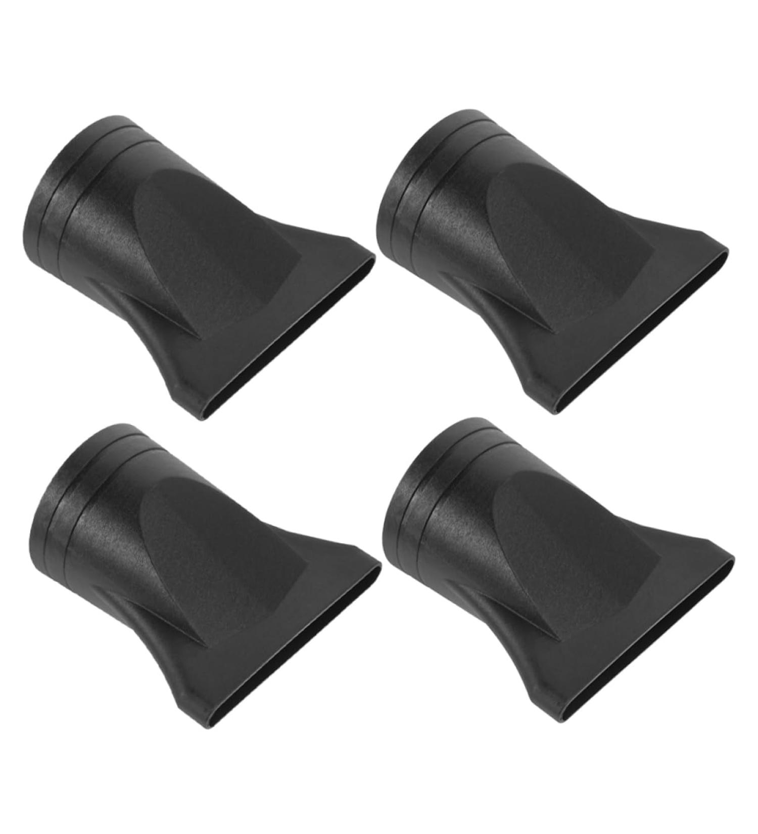 Beatifufu 4pcs Hair Dryer Accessories Narrow Concentrator Attachment Hairdryer Narrow Nozzle Plastic Black - Buy Online on GoSupps.com