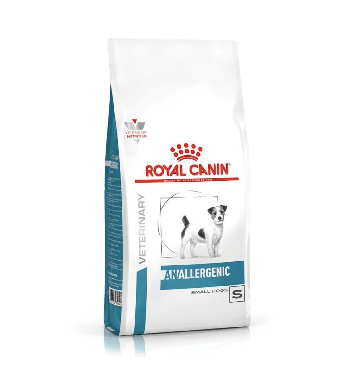 Royal Canin Veterinary Anallergenic Small Dogs | 1 5 kg | Dietary complete feed for small dogs | Can play its part in minimising the risk of nutrient intolerances 1.5 kg (Pack of 1) - Buy Online on GoSupps.com