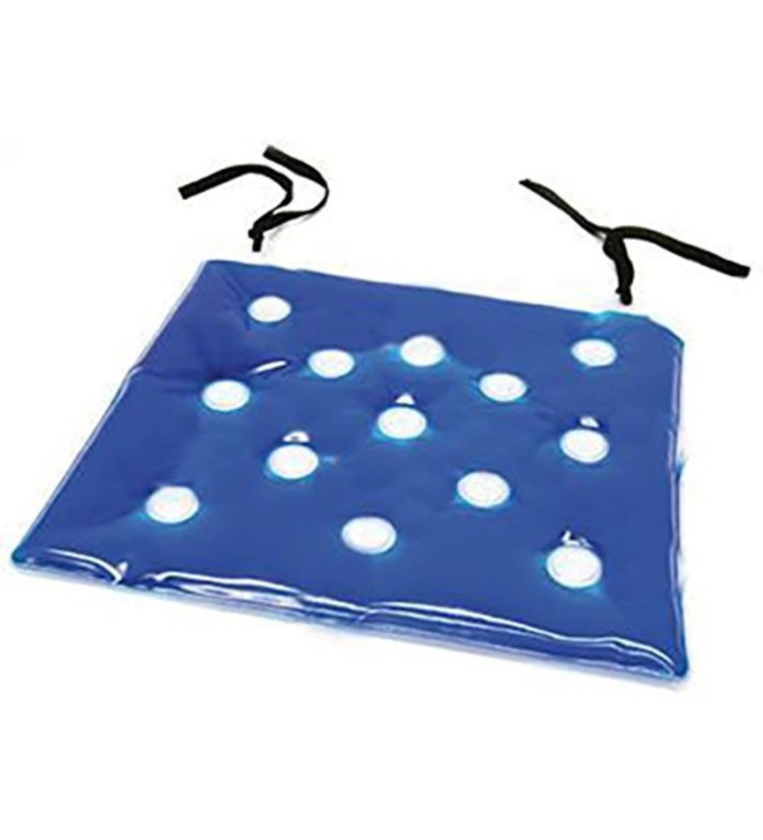 Skil-Care Gel-Left Cushion 18" x 16" Blue 18 x 16 Blue