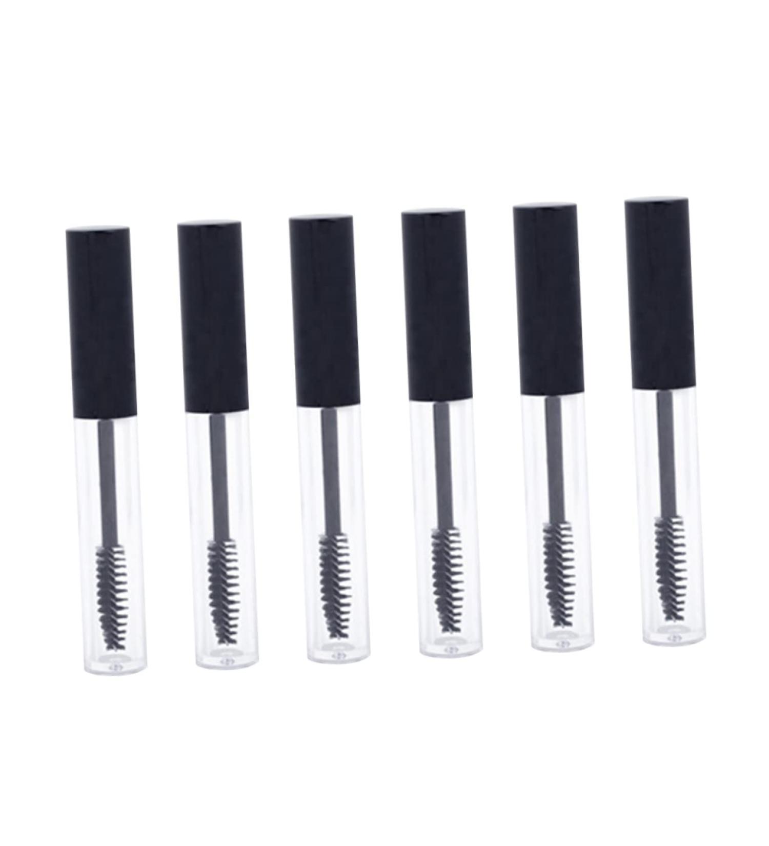 Didiseaon 6pcs Lip Gloss Eyelashes Vial Tube Bottle Empty Eyelashes Bottle Mascara Growth Fluid Pack Travel medium As Shown - Buy Online on GoSupps.com