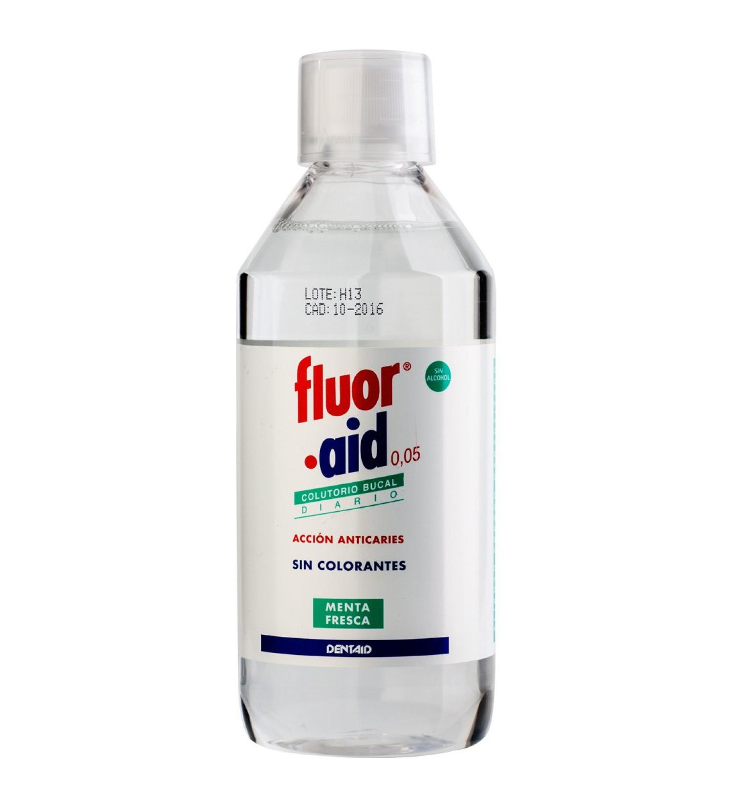 Fluor Aid Colut 0.05 Diar 500m