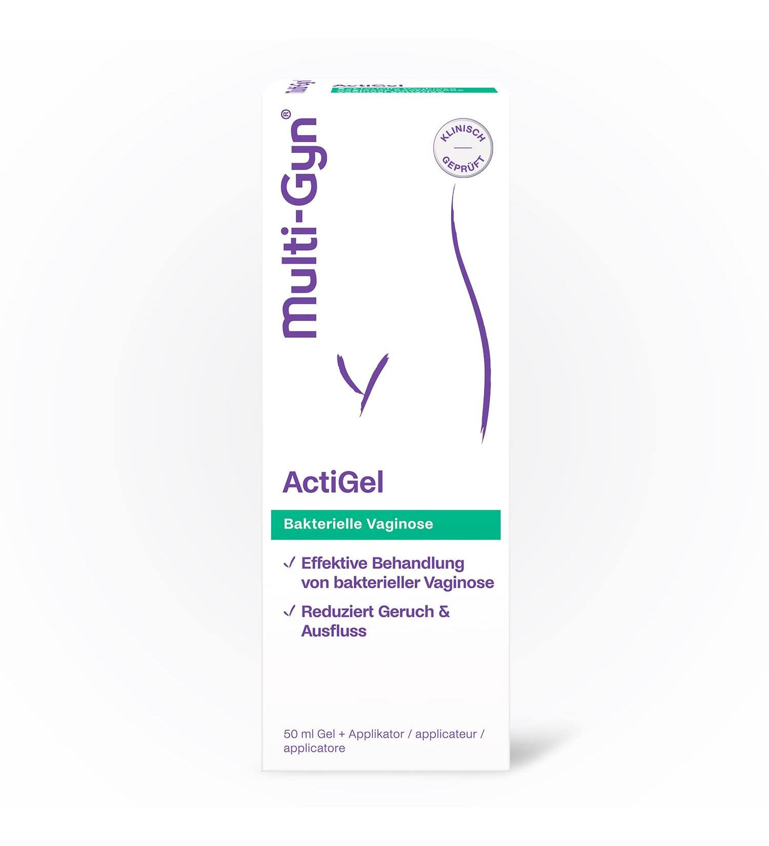 Multi-Gyn Actigel 50ml - Treatment & Prevention of Bacterial Vaginosis | 25 Applications for Genital & Vaginal Care - Buy Online on GoSupps.com