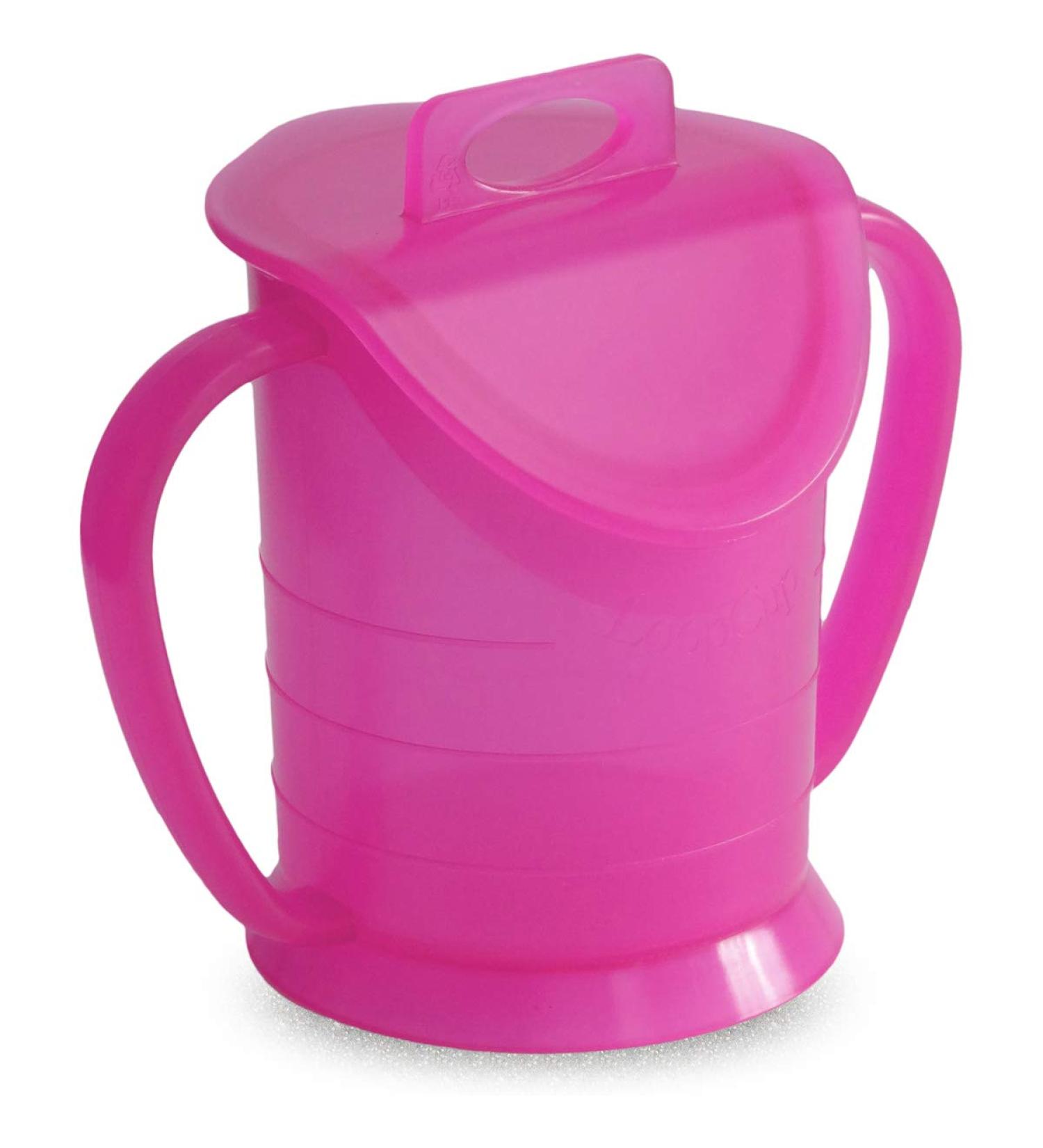 Dr. Berndsen LoopCup Therapy Drinking Cup - 150ml Pink | Learn to Drink Maintain & Relearn | International Shipping - Buy Online on GoSupps.com
