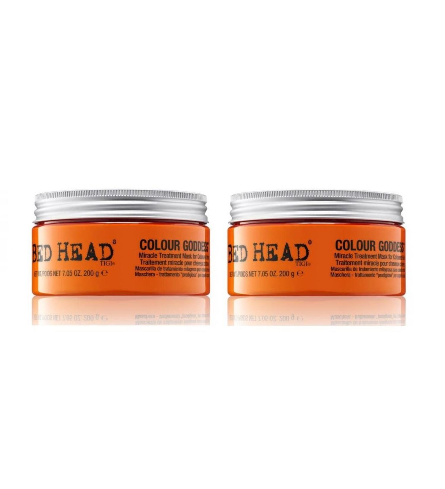TIGI 2x Bed Head Colour Goddess Miracle Treatment Mask 200 Ml
